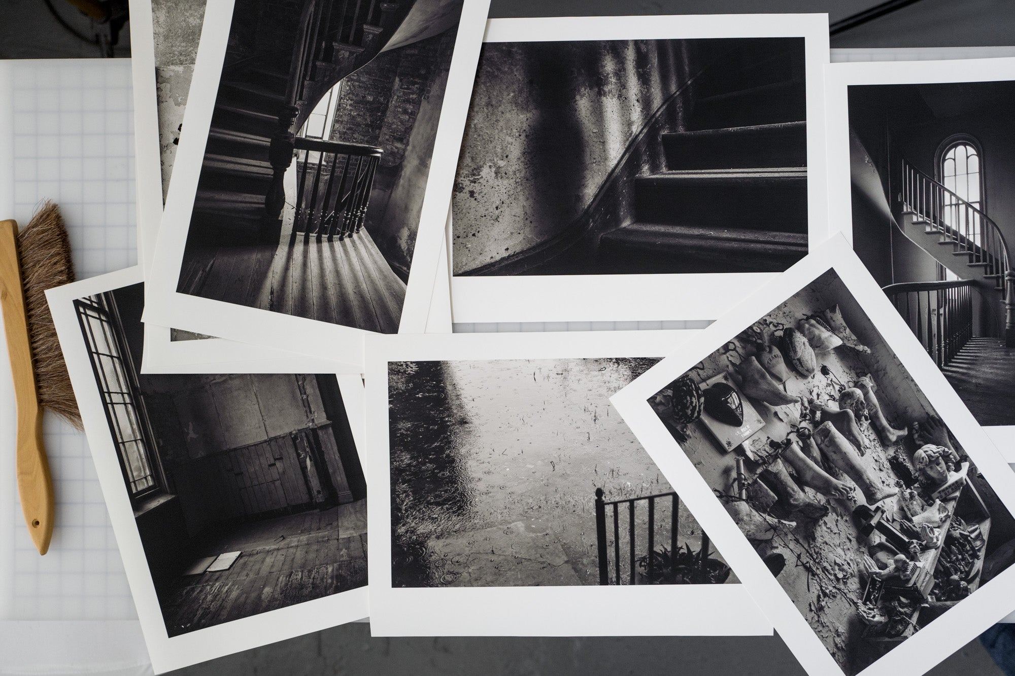 Custom 8.5x11 Black & White Photo Prints Portfolio Box Set of 20 - Premium Art Prints by Richard Sexton for Home Decor, Office Display & Photography Collections