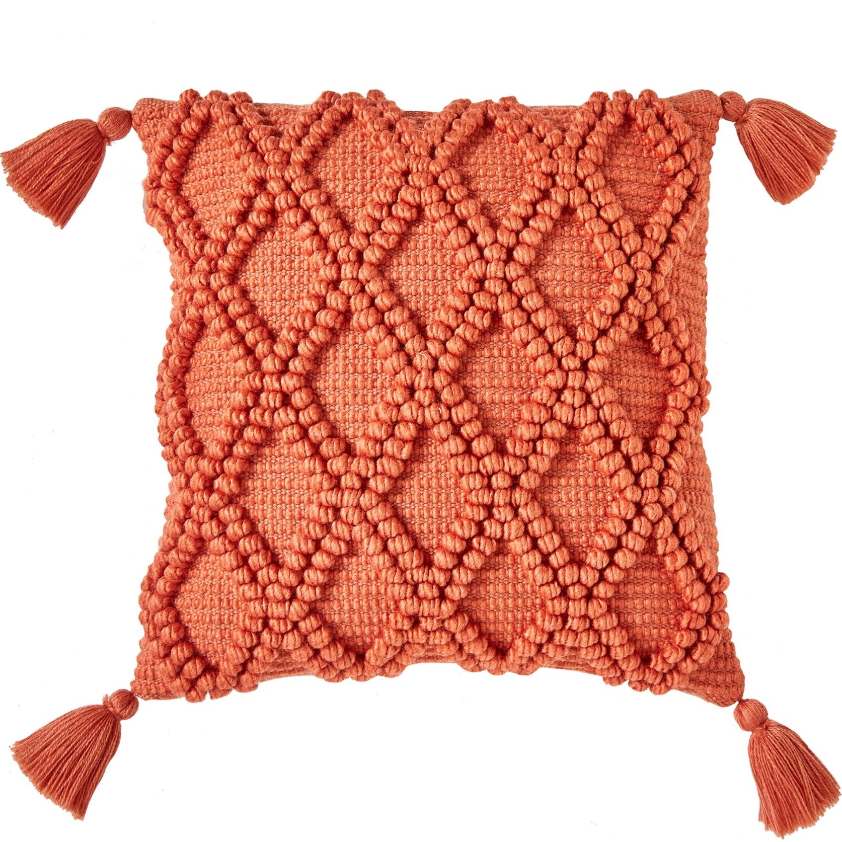 Drift Home Alda Outdoor Cushion - Waterproof & UV Resistant Patio Furniture Cushion in Terracotta - Perfect for Garden, Poolside, and Deck Lounge Chairs