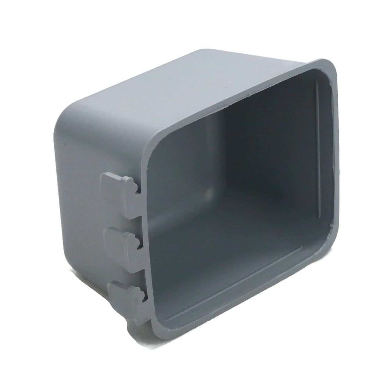 Durable Plastic Gray Cage Bowls - 12-Pack for Farm Animals & Pets | Feeding & Watering Solution