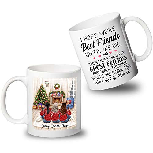 3 Friends Christmas Mug