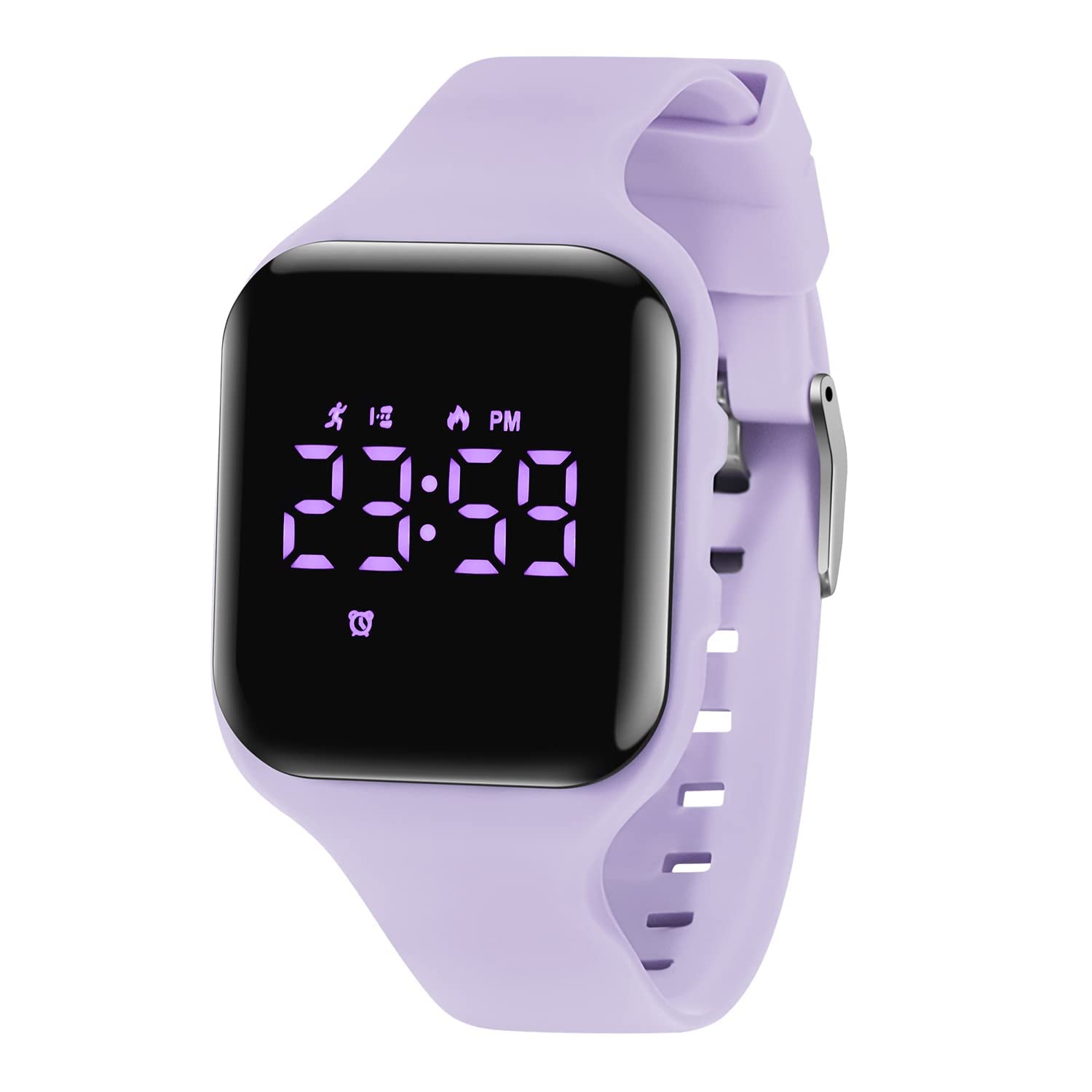 Kids Digital Watch for Boys & Girls Ages 5-12 - Waterproof Fitness Tracker with Alarm, Stopwatch & Step Counter - No App Needed - Perfect Sports Watch for Active Kids & Teens - Great Gift for Birthdays & Outdoor Activities