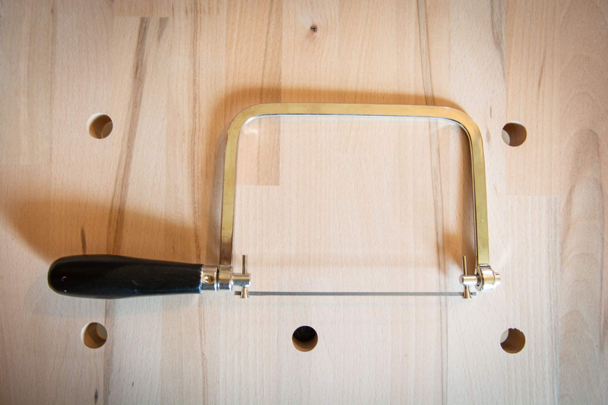 Premium Coping Saw - High Precision Woodworking Tool for Curved Cuts & Intricate Designs | Ideal for DIY Projects, Carpentry & Home Renovation