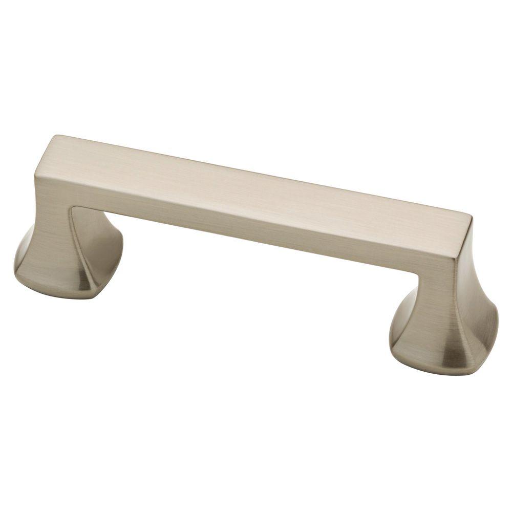 Premium Satin Nickel Cabinet Knobs and Pulls - Modern Hardware for Kitchen & Bathroom Cabinets, Dressers, and Furniture - Easy Installation & Durable Finish