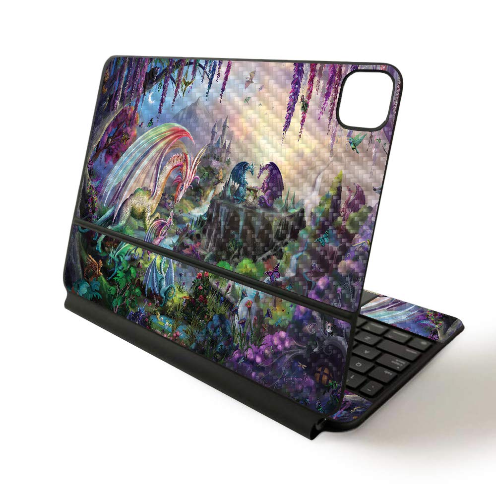 MightySkins Vinyl Decal Wrap Cover for Apple Magic Keyboard iPad Pro 11-inch (2020) | Sushi Design | Protective & Durable Skin | Perfect for Work, Travel & School Use