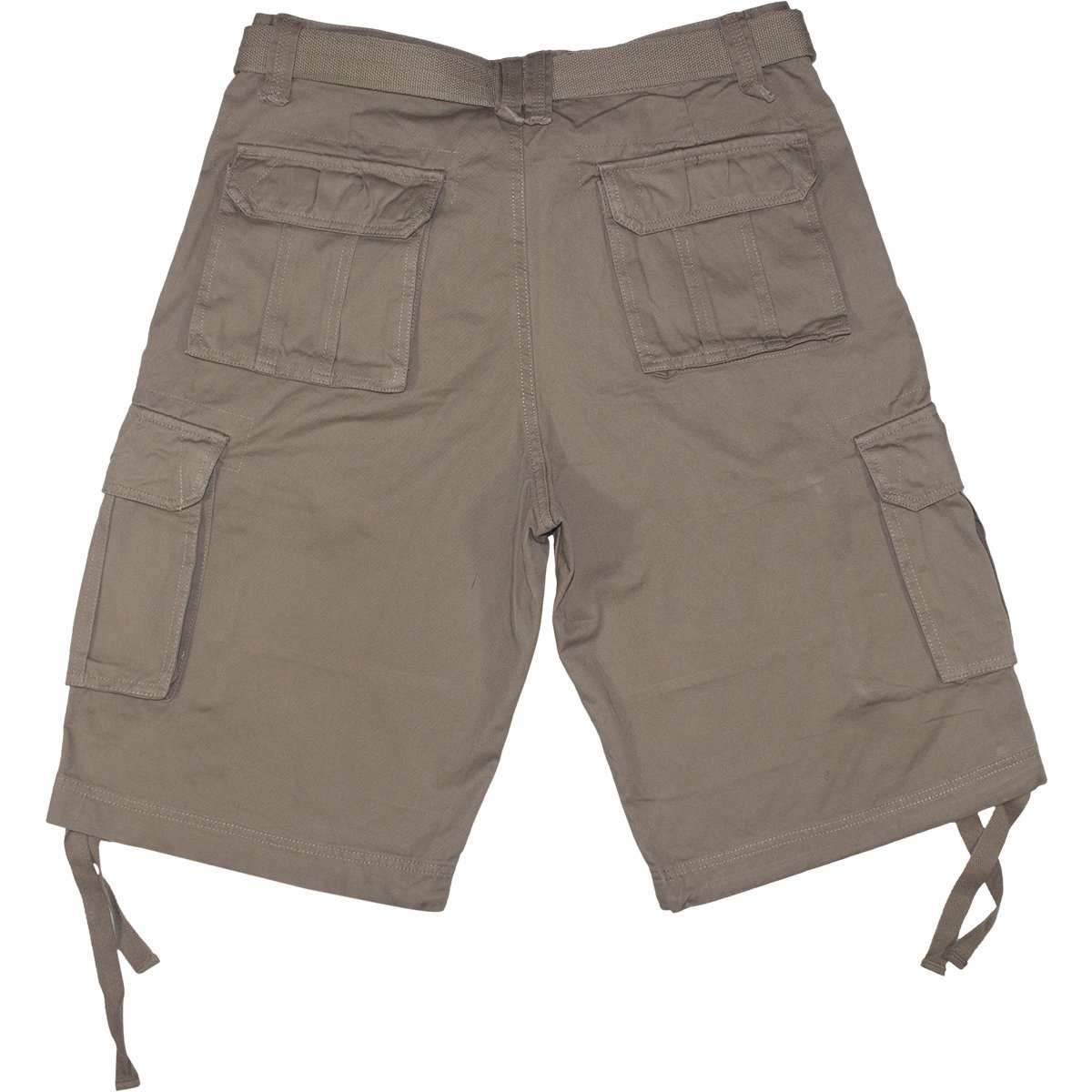 Big and Tall Men's Cargo Shorts with Belt Loops - Up to Size 50 - Comfortable Casual Summer Wear for Outdoor Activities & Travel