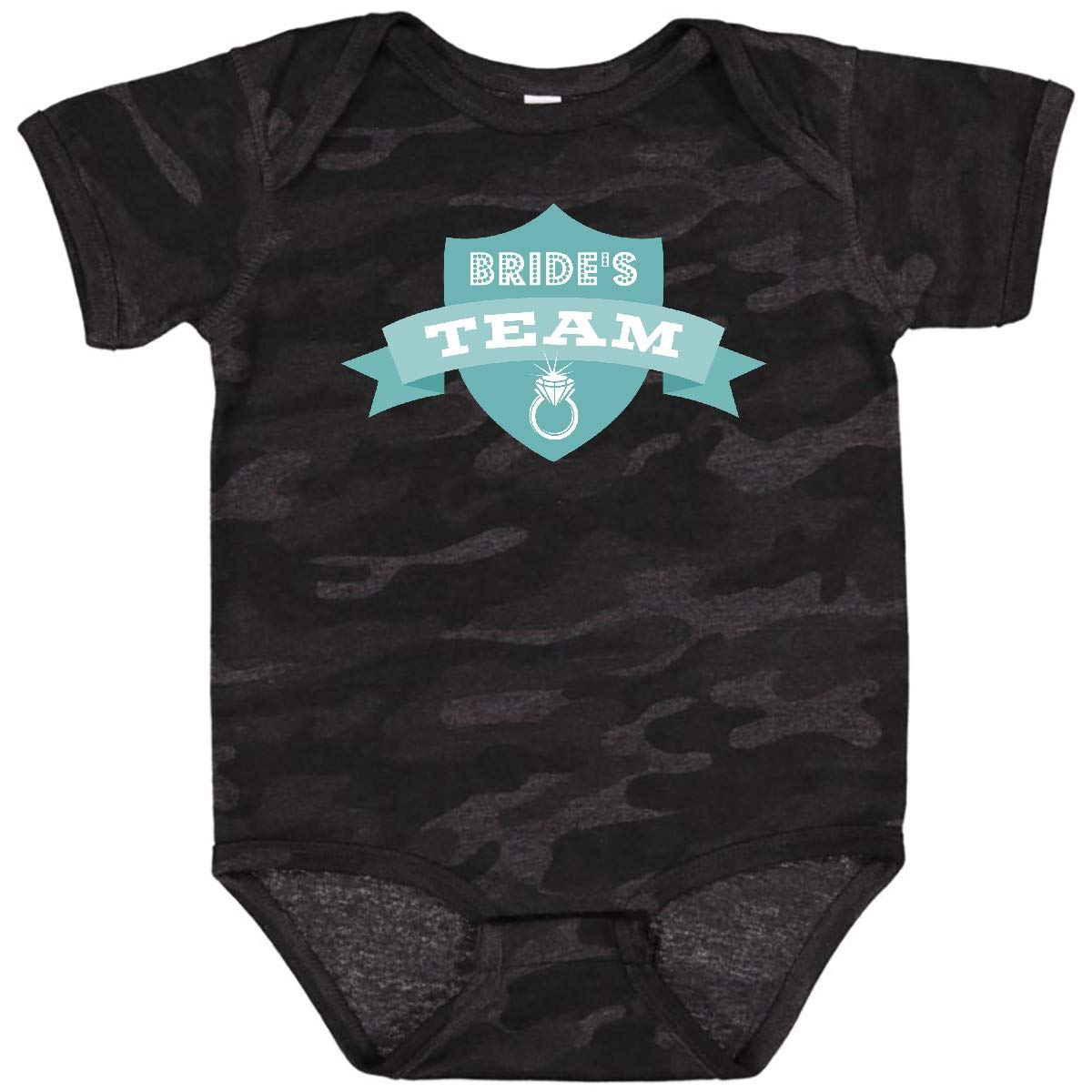 Inktastic Banner Bride's Team Baby Bodysuit - Cute Infant Onesie for Wedding Party, Bridal Shower & Baby Showers - Perfect Outfit for Special Occasions & Family Photos