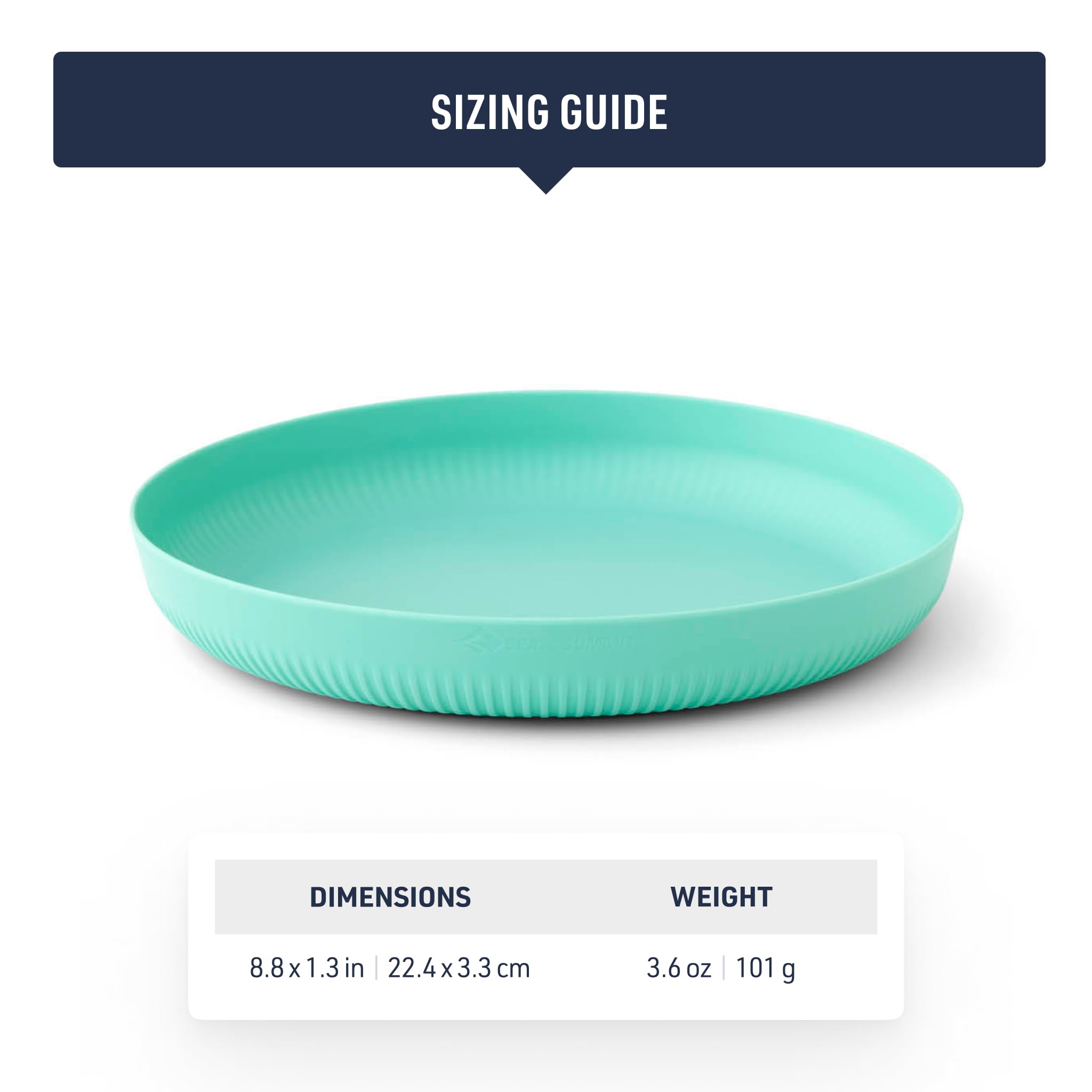 Sea to Summit Camping Plate - Lightweight for Backpacking & Hiking