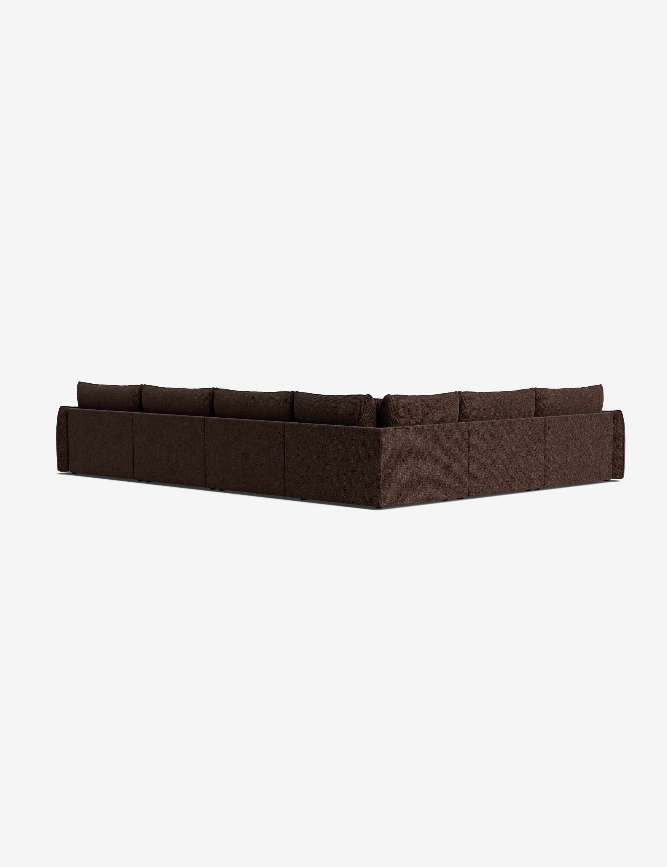 Balmer Modular Corner Sectional Sofa - Modern L-Shaped Couch for Living Room, Home Theater & Lounge Areas | Customizable Configurations