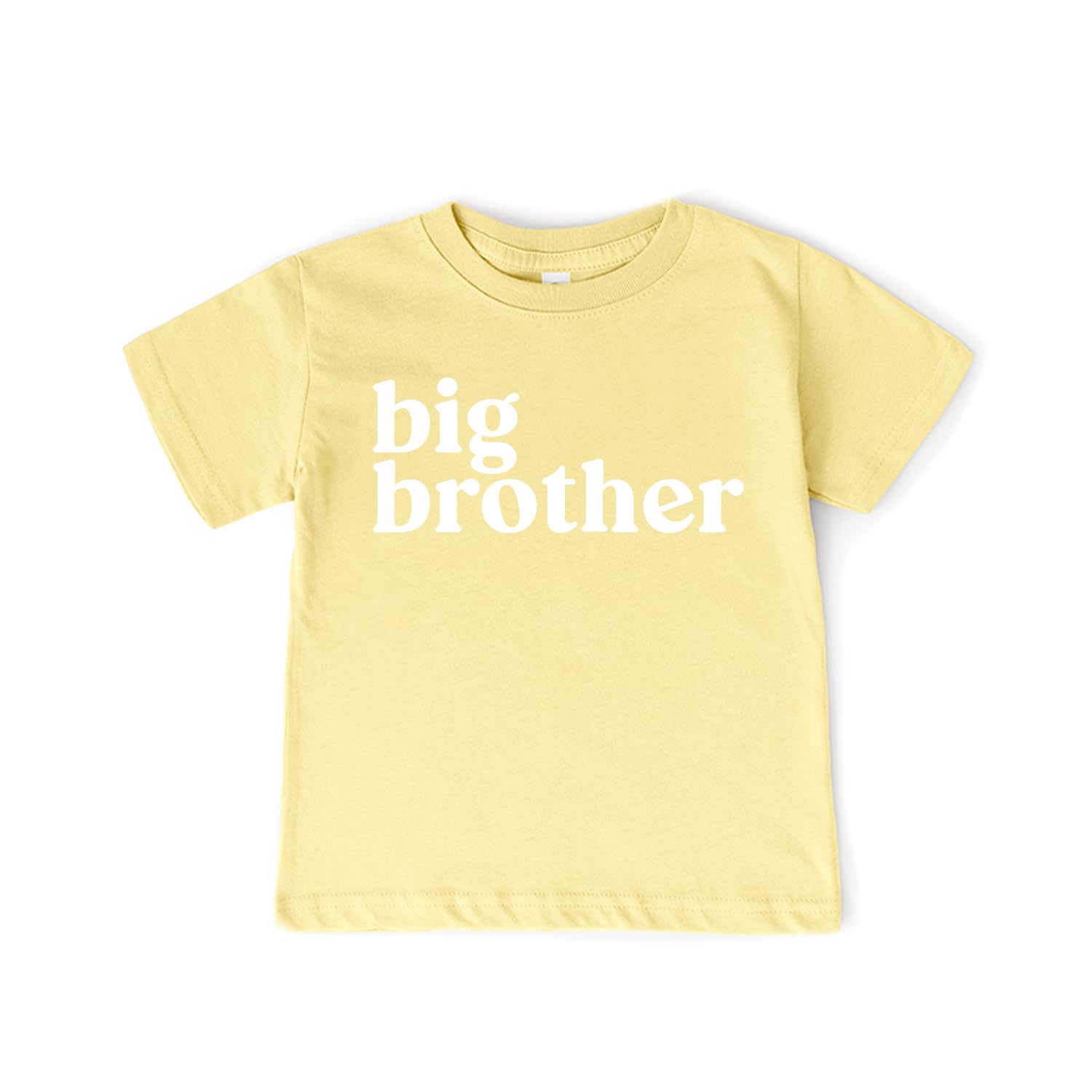 Big Brother Announcement T-Shirt for Toddler Boys - Cute Sibling Reveal Outfit for Baby & Kids - Perfect for Gender Reveal, Newborn Photo Shoots & Family Matching