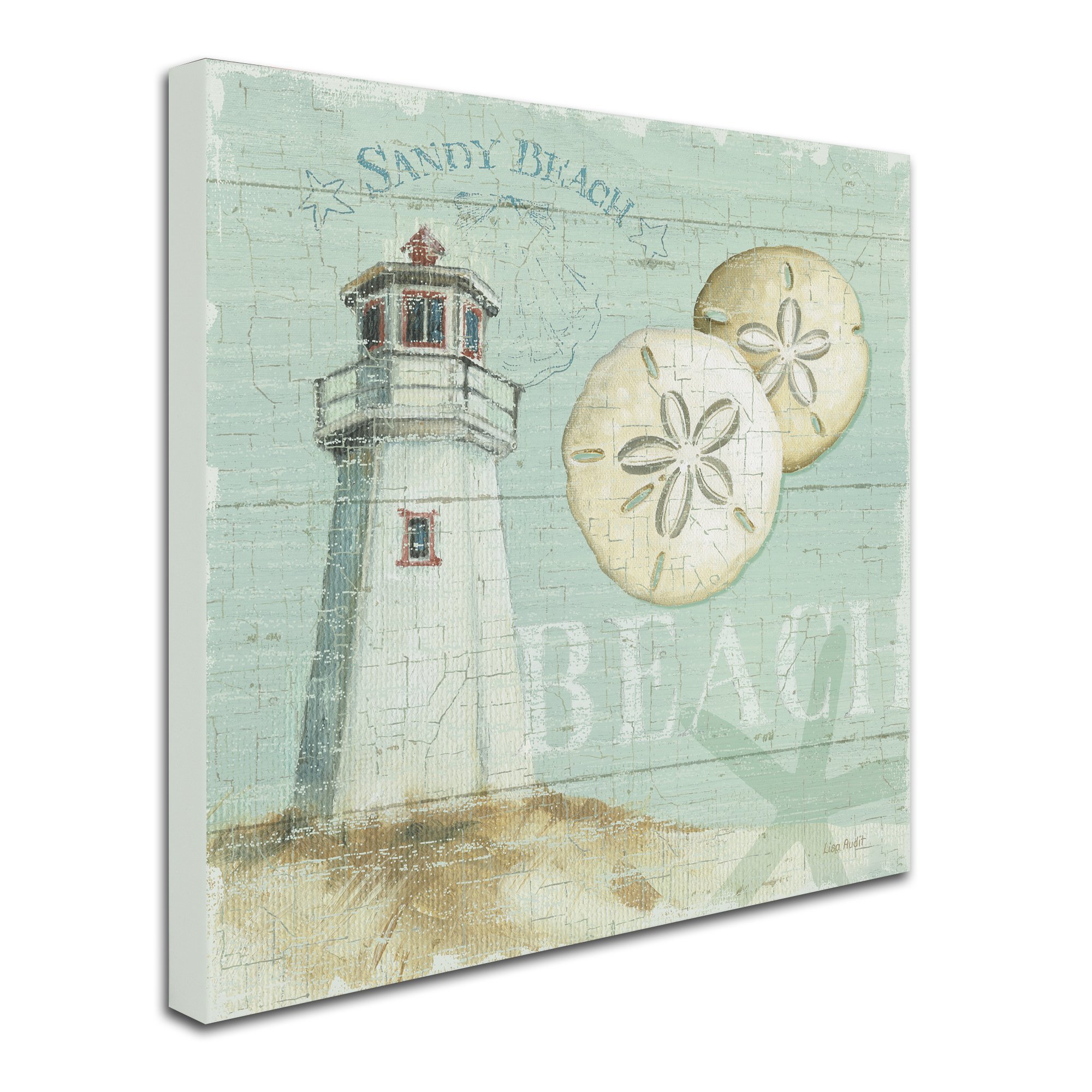 Lisa Audit Beach House I Wall Art Print - 24