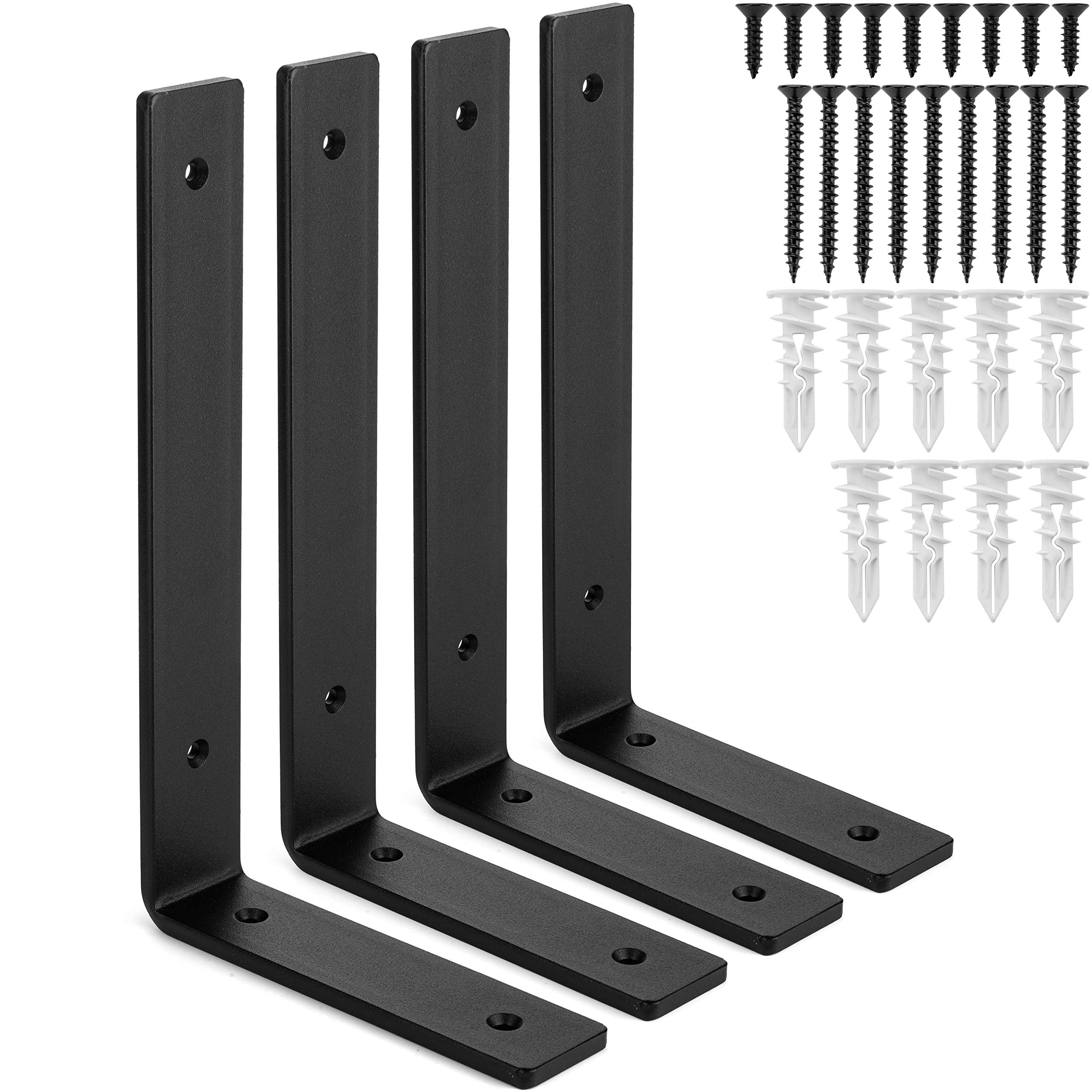 Heavy-Duty Shelf Brackets 1/4