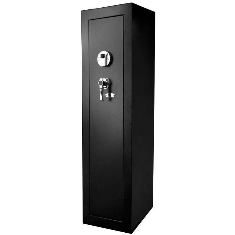 Barska AX11898 Large Biometric Rifle Safe - Secure Gun Storage for Home & Office - Quick Access Fingerprint Lock for Firearm Safety & Protection