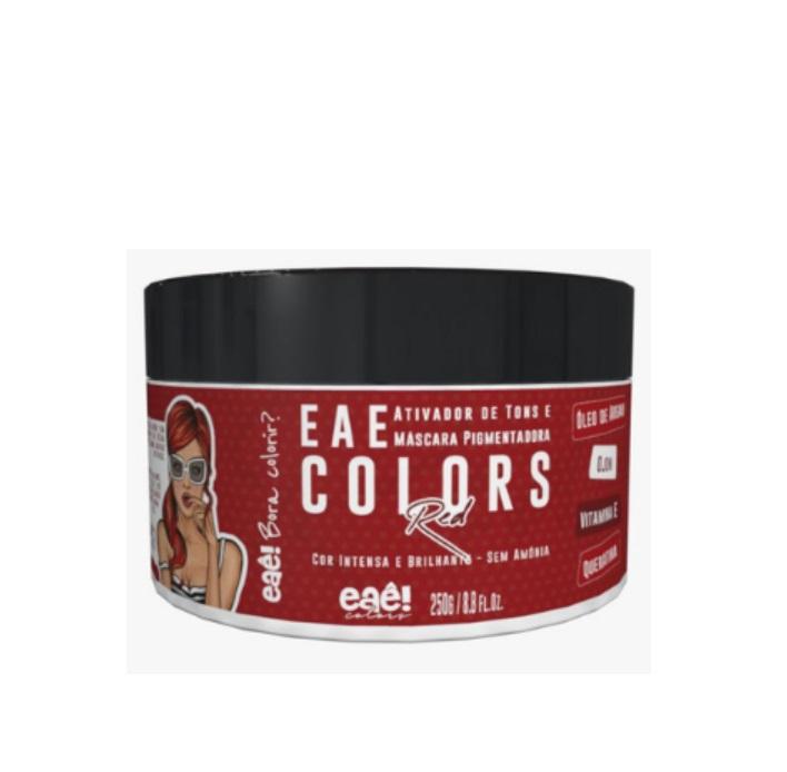 Eaê Cosmetics Red Tone Activator - Colors Intensifier & Tinting Brightness Mask (250g) for Vibrant Hair Color & Shine Enhancement | Perfect for Salon Professionals & At-Home Hair Care