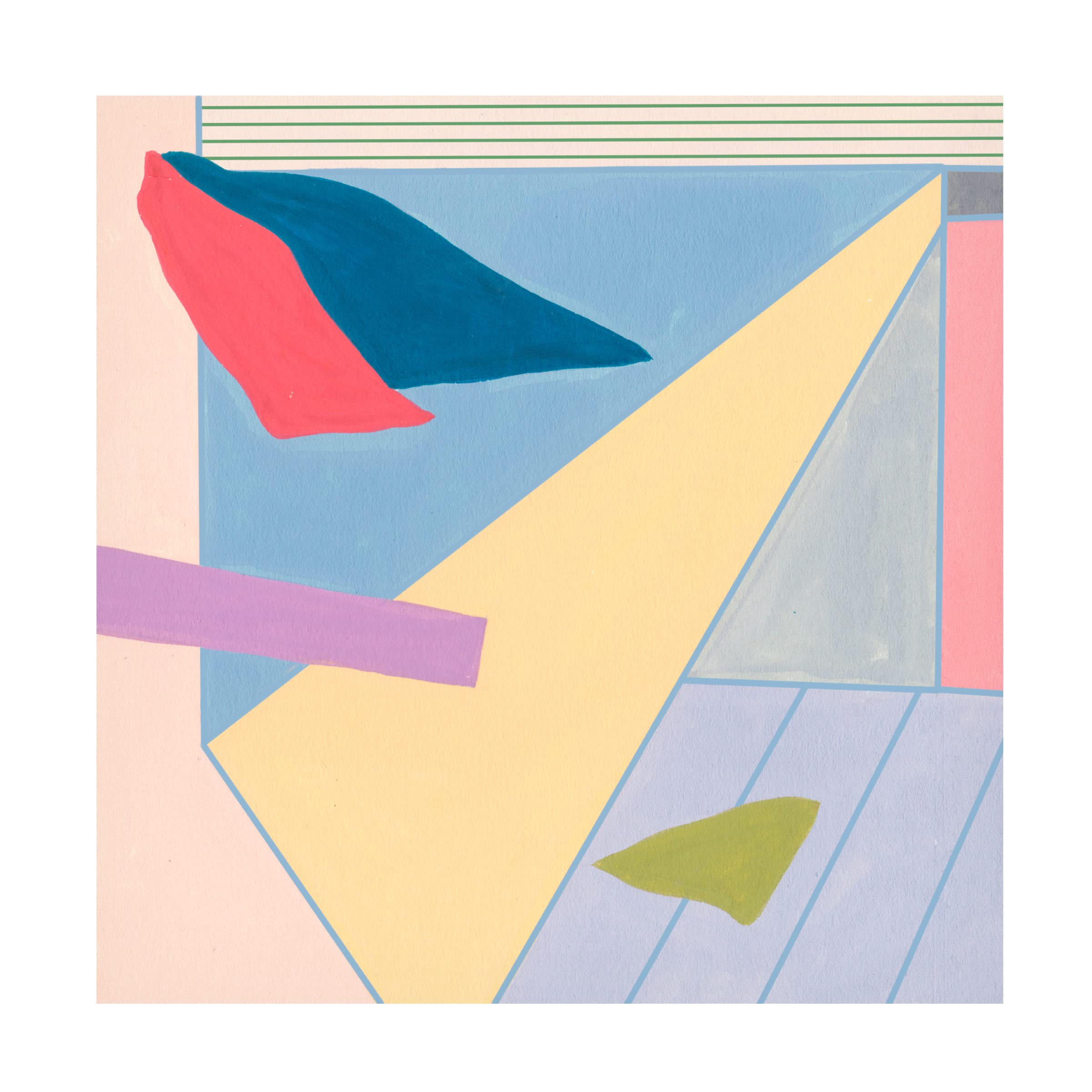 Radiant Light III Canvas Wall Art by Melissa Wang - Modern Abstract Painting for Living Room, Bedroom & Office Decor