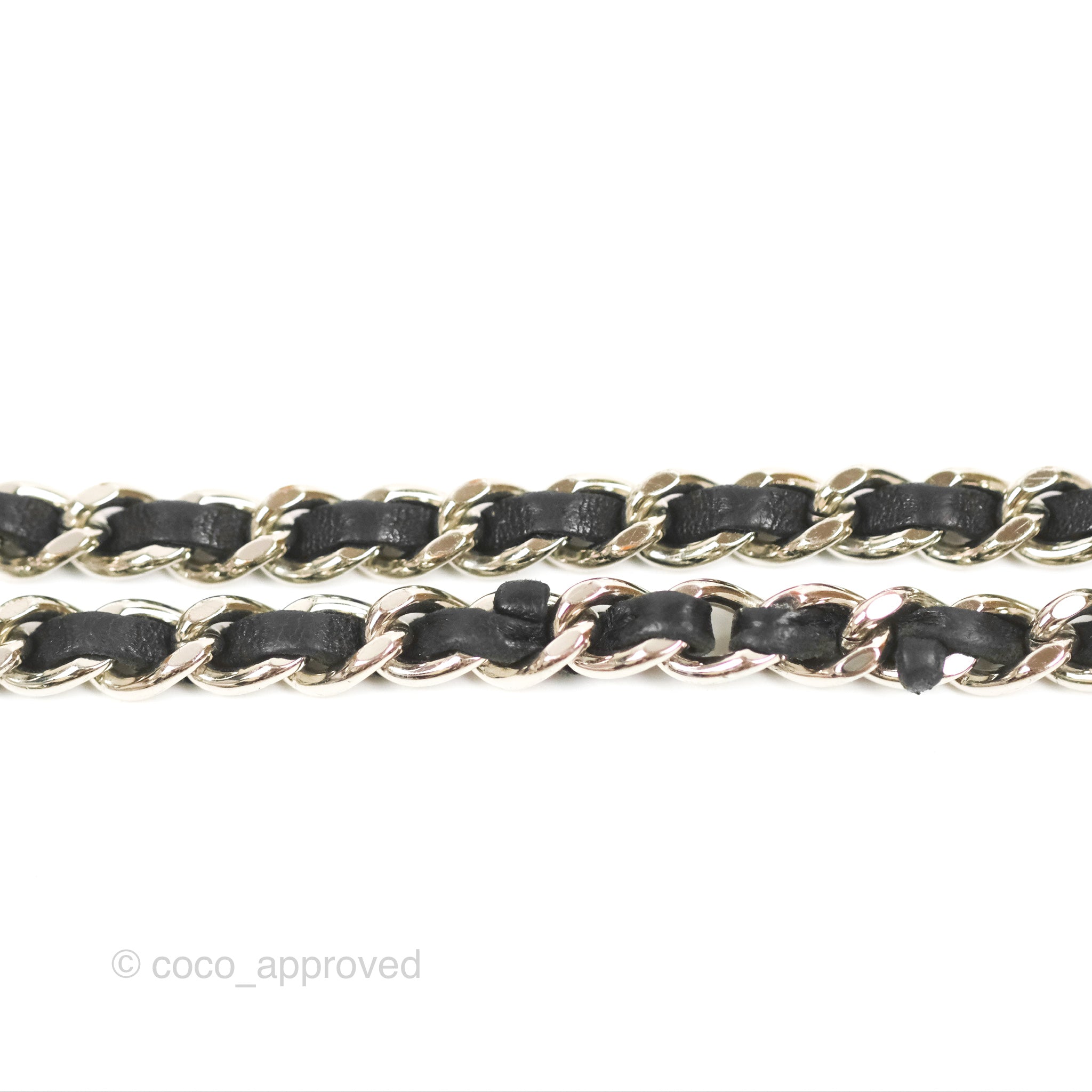 Chanel Classic Chevron Wallet on Chain WOC - Black Lambskin Leather with Silver Hardware | Crossbody Bag for Women, Perfect for Evening Events & Daily Use