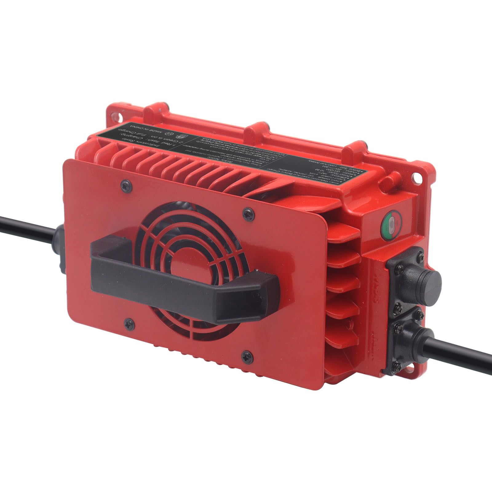 24V 30A Smart Forklift Battery Charger with Anderson SB50 Connector - Waterproof IP65 for Golf Carts, Electric Pallet Jacks & Floor Scrubbers | Fast Charging for Lead-Acid Batteries | Ideal for Warehouses, Golf Courses & Industrial Cleaning