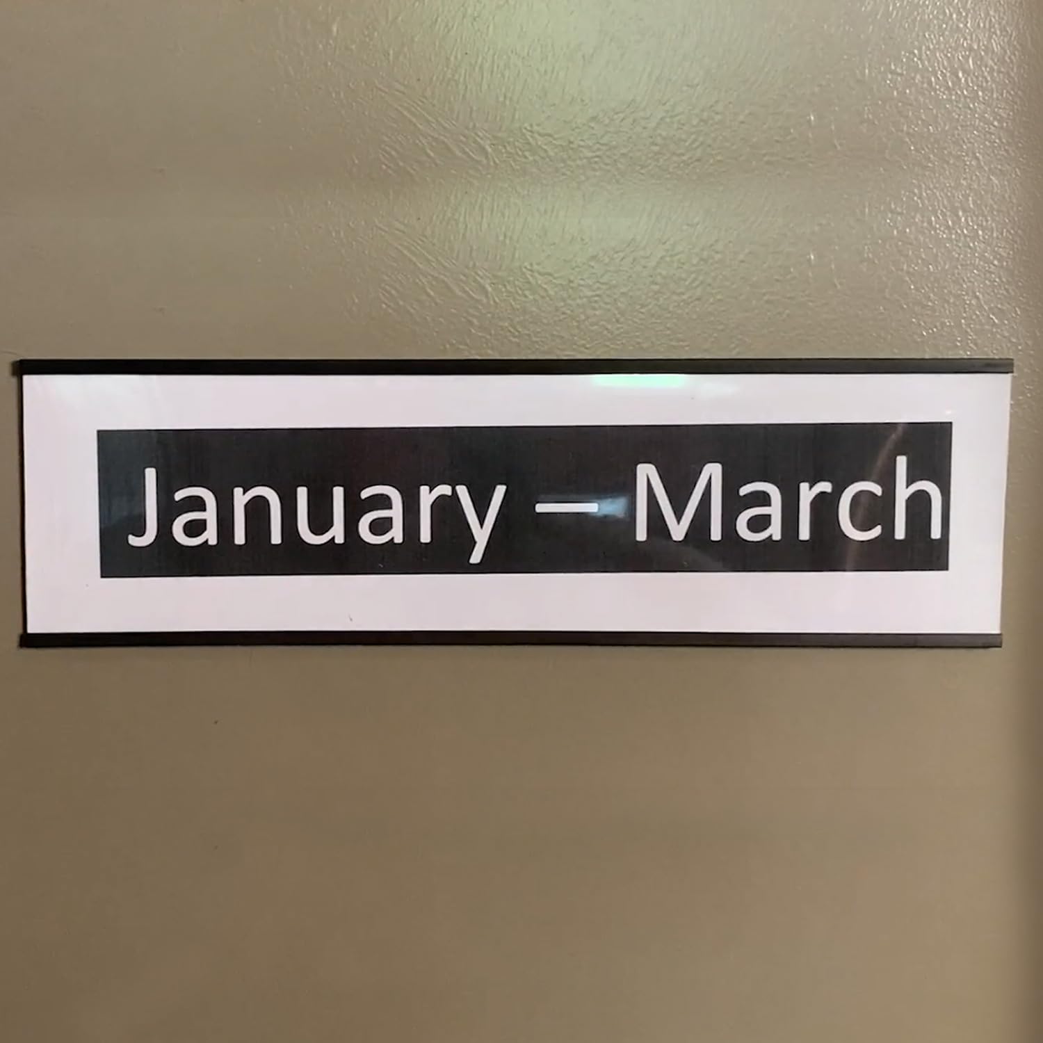 SmartSign Magnetic 'C' Channel Label Holders - 2