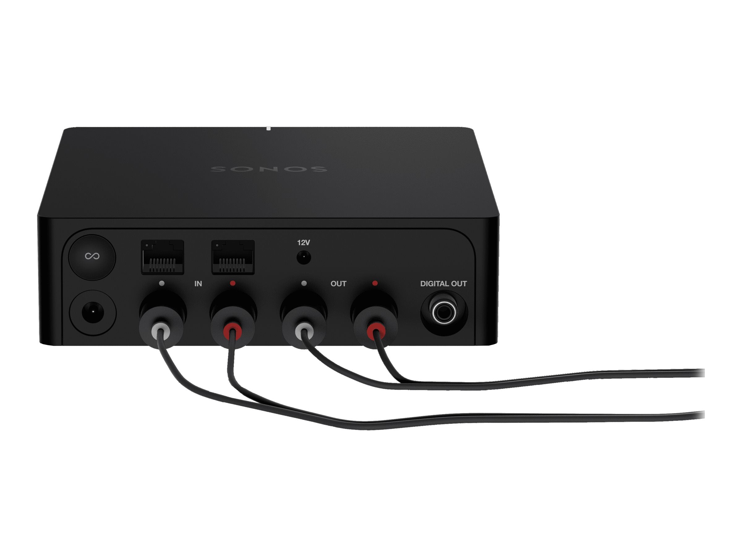 Sonos Port Wireless Hi-Fi Network Audio Streamer for Home Stereo & Smart Speakers | Multi-Room Music Streaming & Home Theater Setup