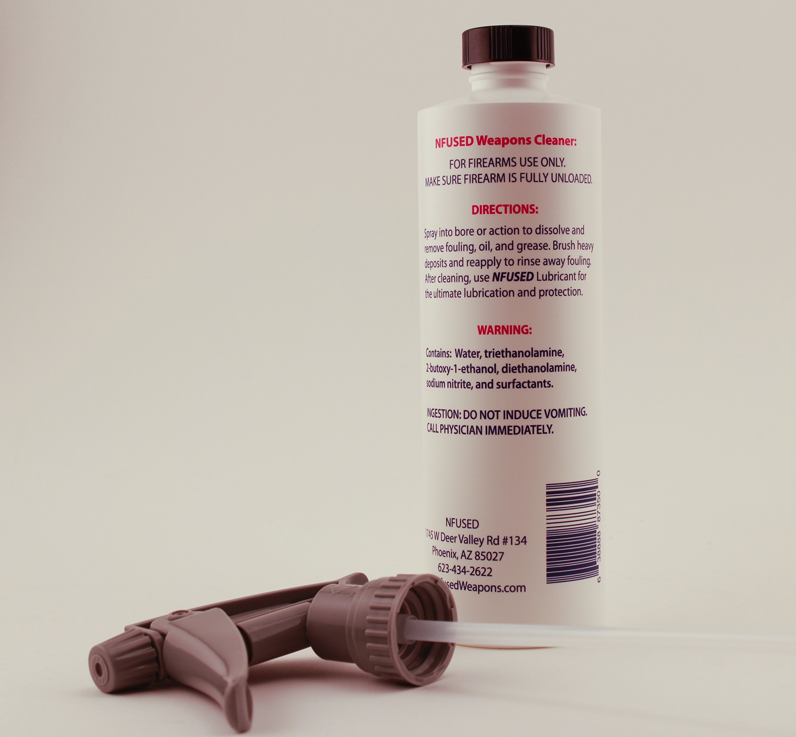 Best 16oz Weapons Cleaner for Guns & Firearms - Effective Gun Cleaning Solution for Pistols, Rifles & Shotguns | Perfect for Home, Range & Hunting Use