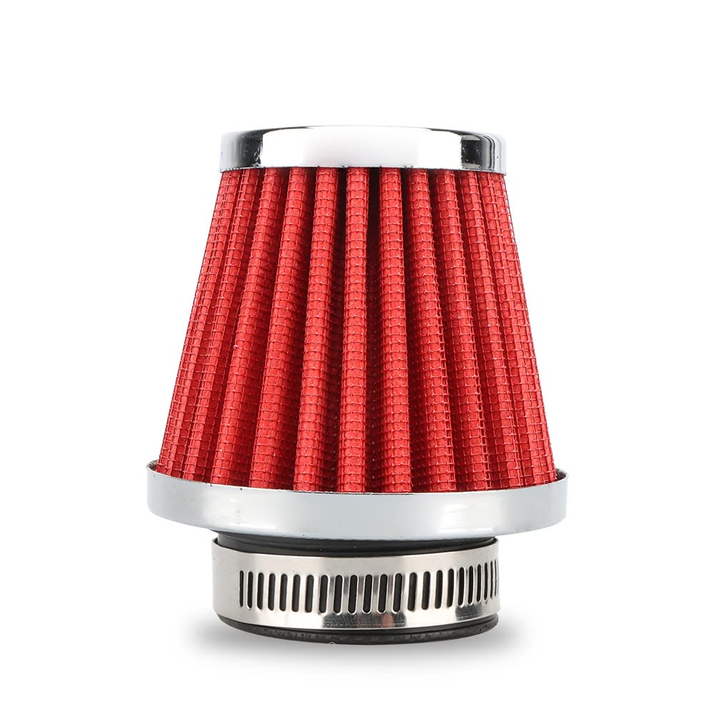 NIBBI RACING PARTS High Performance 42mm Motorcycle Air Filter - Replacement for Dirt Bike & GY6 Scooter - Enhanced Airflow & Engine Protection - Perfect for Off-Road Racing & Urban Commuting