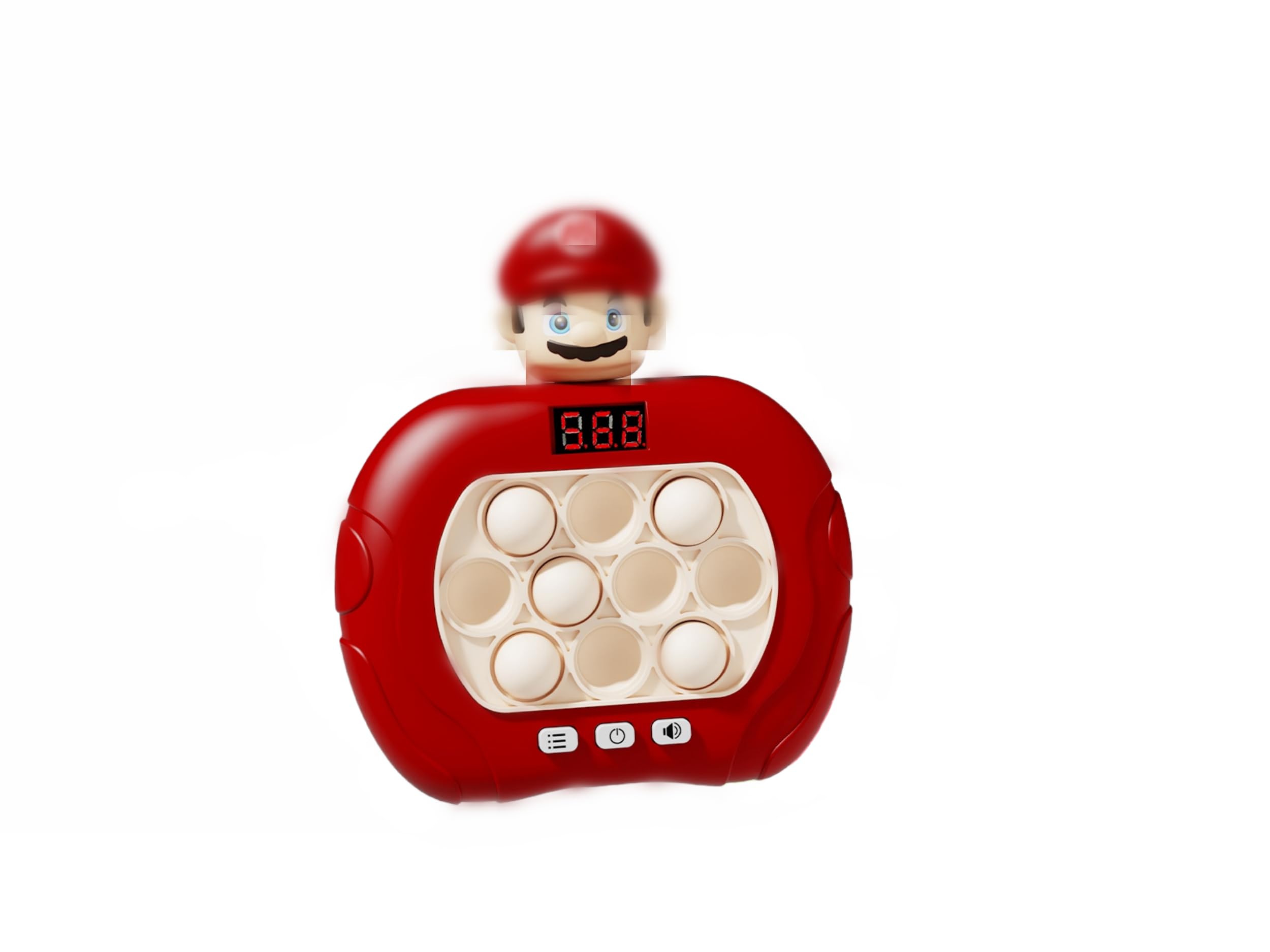 Electronic Pop It Quick Push Bubble Game - New Model Sensory Toy with LED Screen, Stress Relief & Fidget Toy for Kids & Adults - Perfect for Anxiety Relief, Classroom, Office & Travel Use (WST-Mari)
