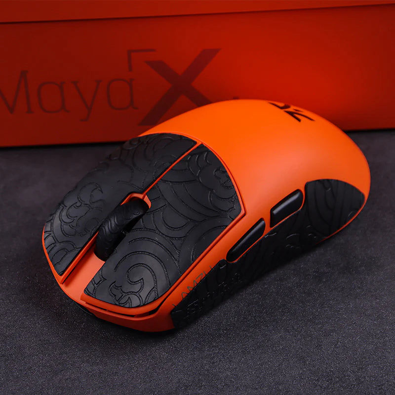 Esports Tiger Oriole Mouse Grips for Lamzu Maya X - Premium Gaming Grip Tape for Enhanced Control and Comfort - Perfect for FPS, MOBA, and Competitive Gaming