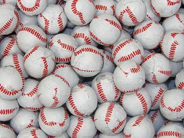 Premium Chocolate Foil Baseballs - 5 lb Bulk Bag for Baking, Party Favors & Sports-Themed Events - Perfect for Birthday Parties, Team Celebrations & Dessert Decorations