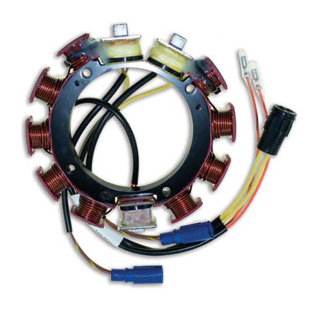 CDI Electronics 173-4643 Johnson/Evinrude Stator - 6/8 Cylinder 35 Amp Replacement Part for Outboard Motors (1993-2001) | Perfect for Marine Engine Repair & Boat Maintenance