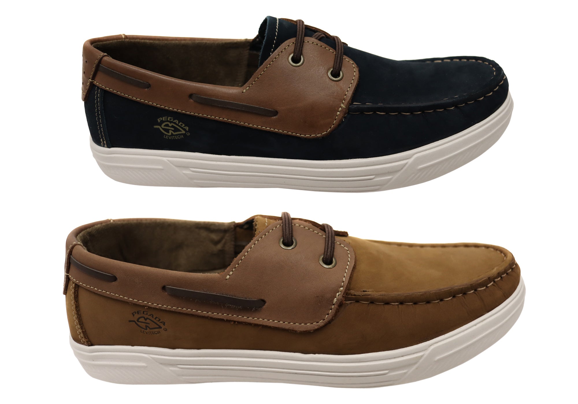 Premium Pegada Wright Men's Comfortable Leather Casual Shoes - Handcrafted in Brazil - Perfect for Work, Travel & Everyday Wear