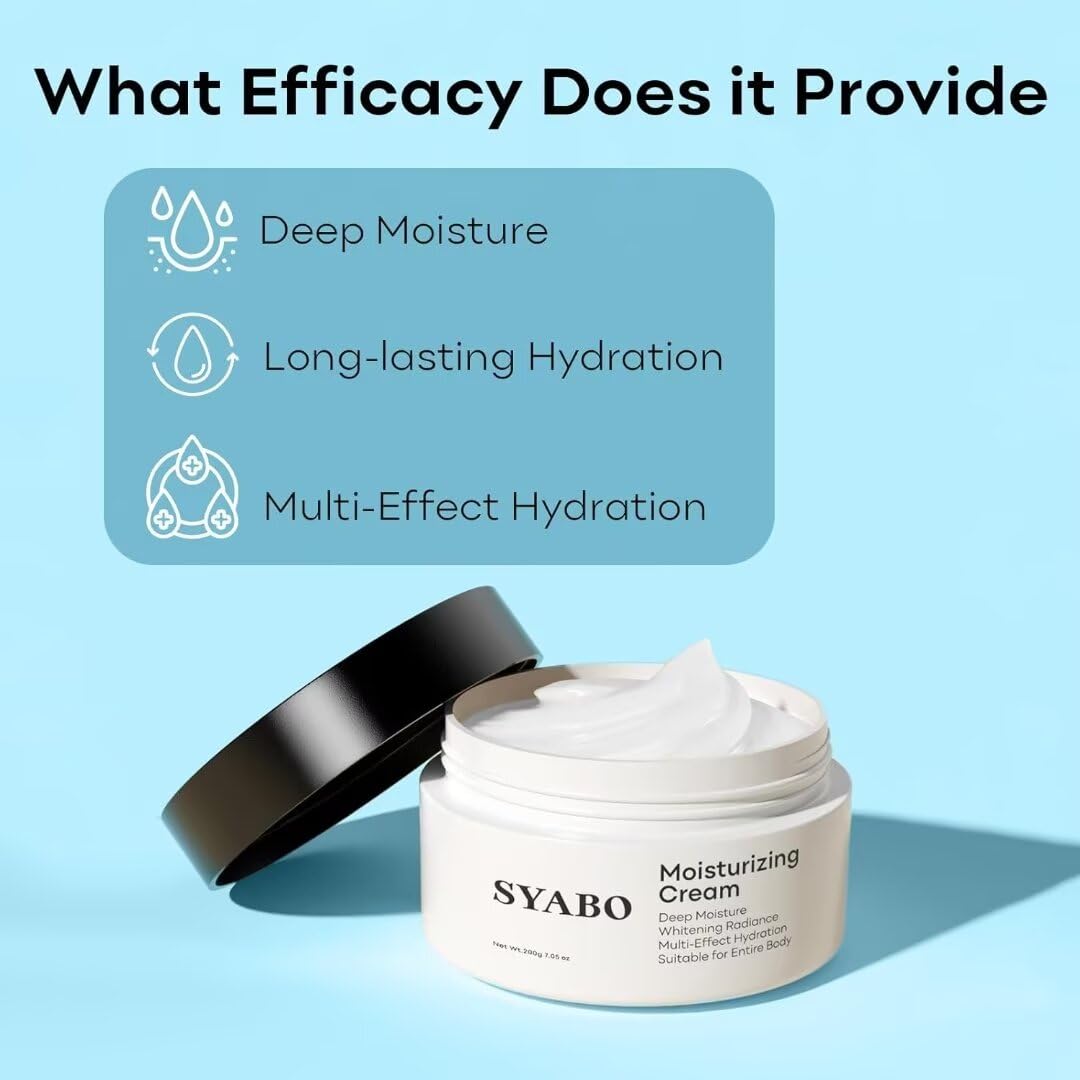 Deep Hydrating Hyaluronic Acid Body Lotion for Dry & Sensitive Skin - Non-Greasy Face & Body Moisturizer with Long-Lasting Moisture - 7.05 Oz | Perfect for Daily Skincare Routine & Winter Skin Care
