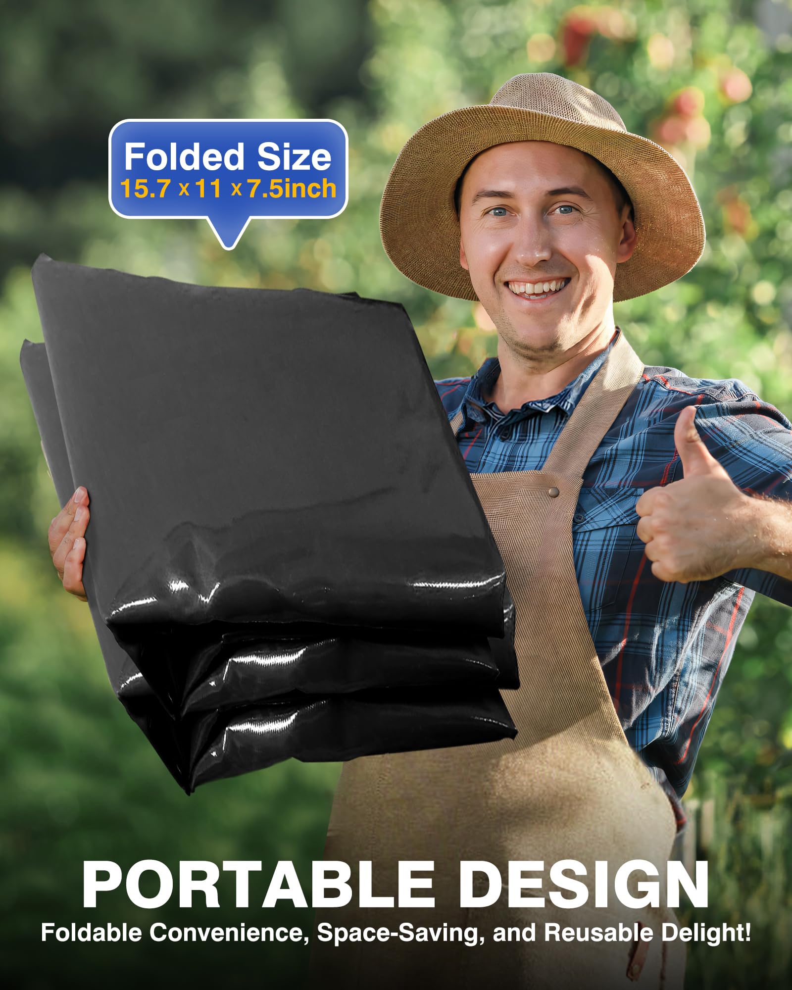 143 Gallon Portable Water Storage Bladder for Truck Bed & RV Camping - Large Emergency Water Tank with Spigot & Overflow Kit (540L, Black) | Perfect for Outdoor Adventures, Disaster Preparedness & Off-Grid Living