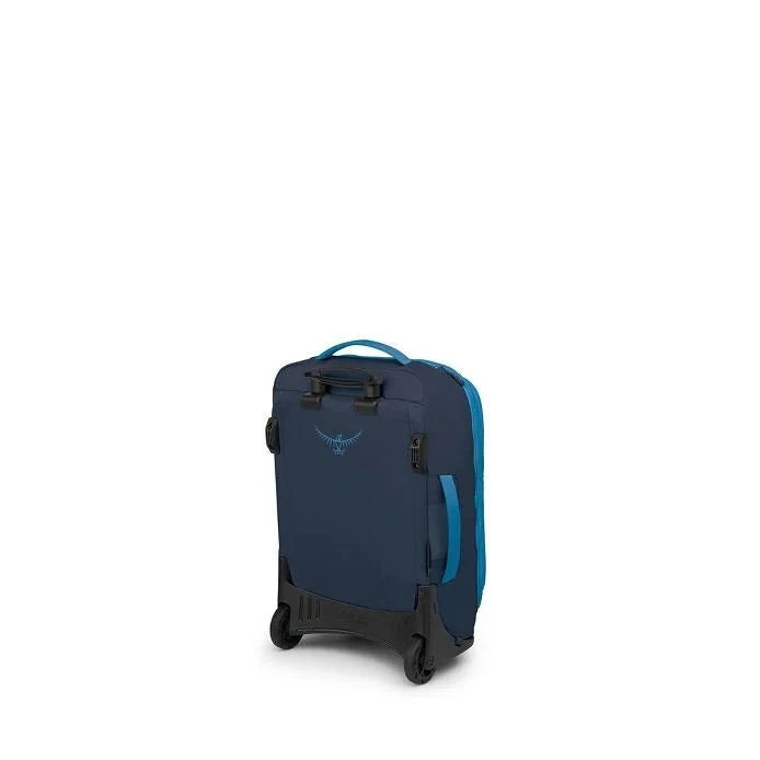 Osprey Transporter Wheeled Carry On Luggage - Lightweight Durable Rolling Suitcase for Travel, Business Trips & Weekend Getaways | Perfect for Airplane Overhead Bins & Road Trips