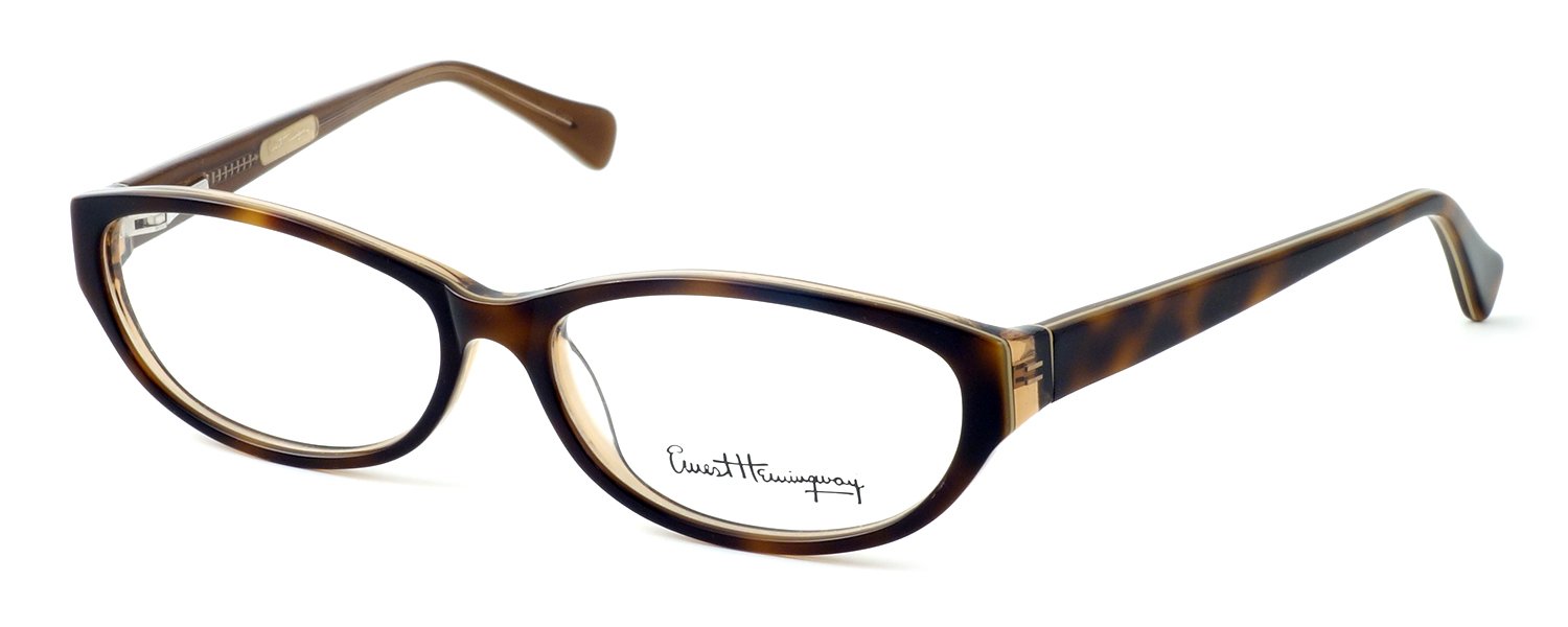 Ernest Hemingway 4652 Designer Reading Glasses in Tortoise +2.75 Strength - Stylish Readers for Men & Women - Perfect for Reading, Computer Use & Daily Wear