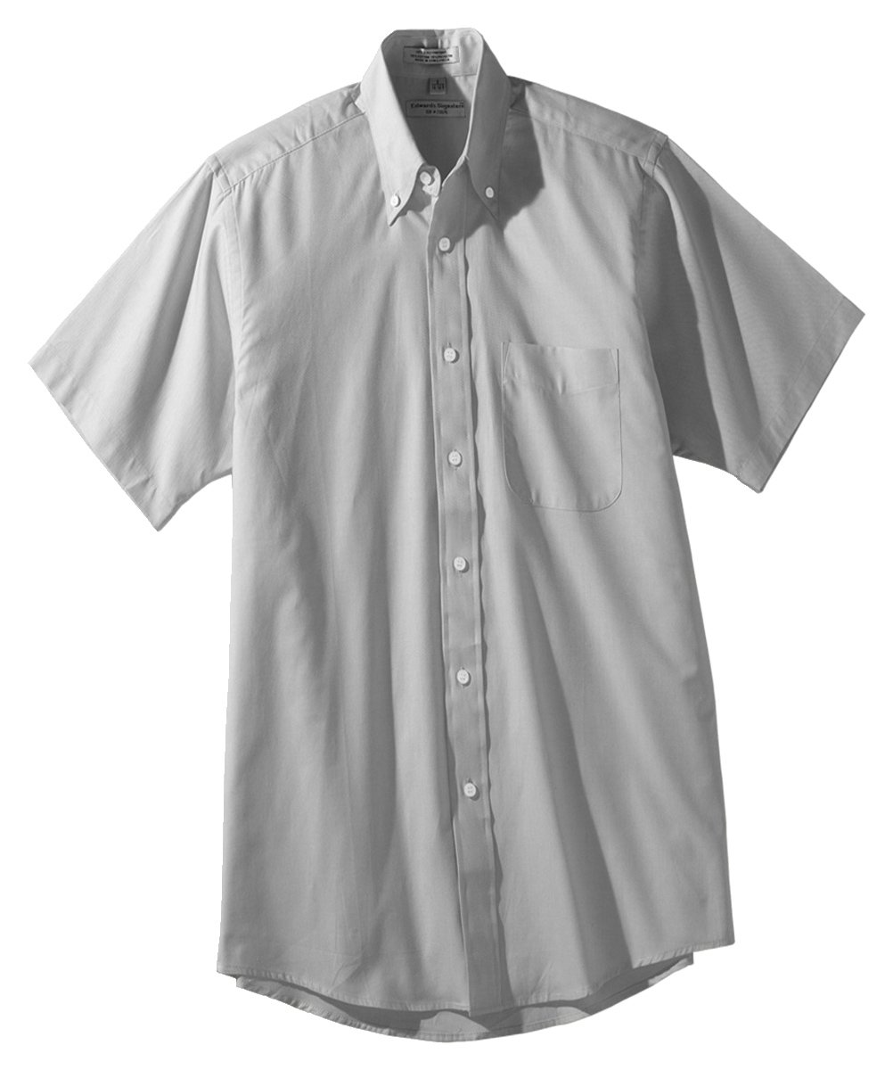 Edwards Garment Men's Big & Tall Pinpoint Oxford Shirt - Premium Comfort Dress Shirt for Business & Formal Occasions