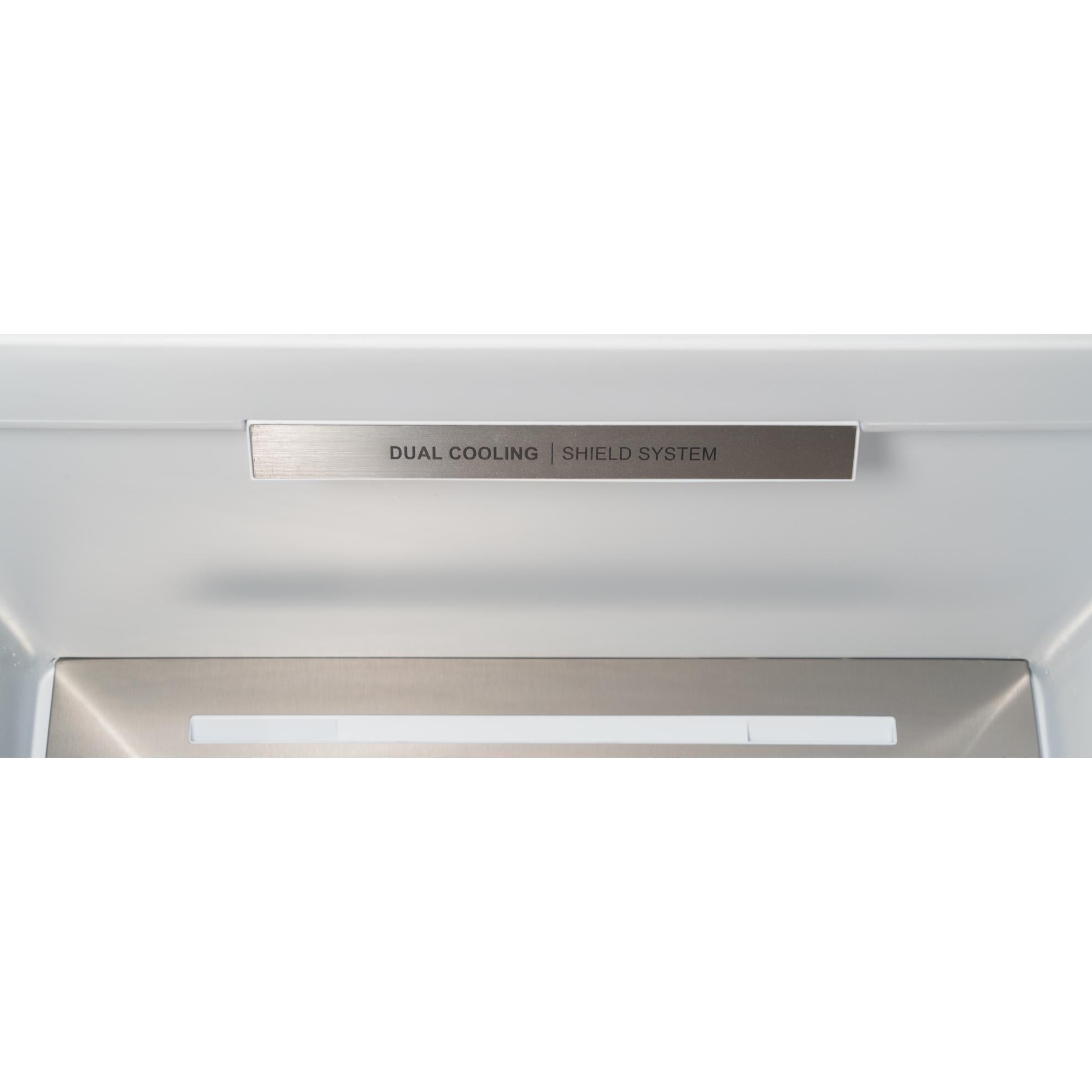 Bertazzoni 24 Inch Built-In Refrigerator Column with Internal Water Dispenser - Stainless Steel Counter Depth Fridge for Modern Kitchen | REF24RCBPNV | Perfect for Entertaining & Large Family Storage