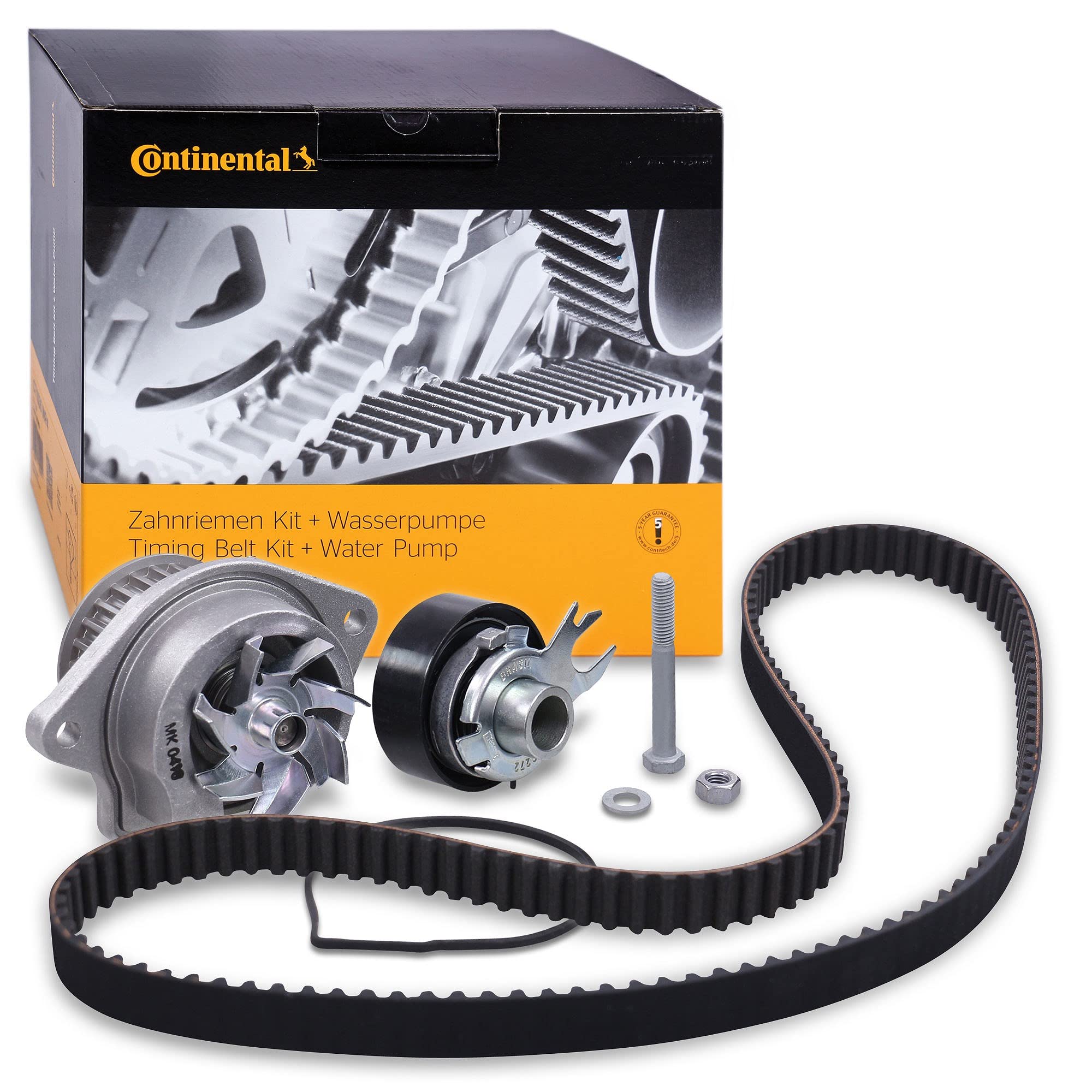 Continental ContiTech CT846WP1 Water Pump & Timing Belt Kit Replacement for [Vehicle Models] - High Performance Cooling System Parts for Smooth Engine Operation