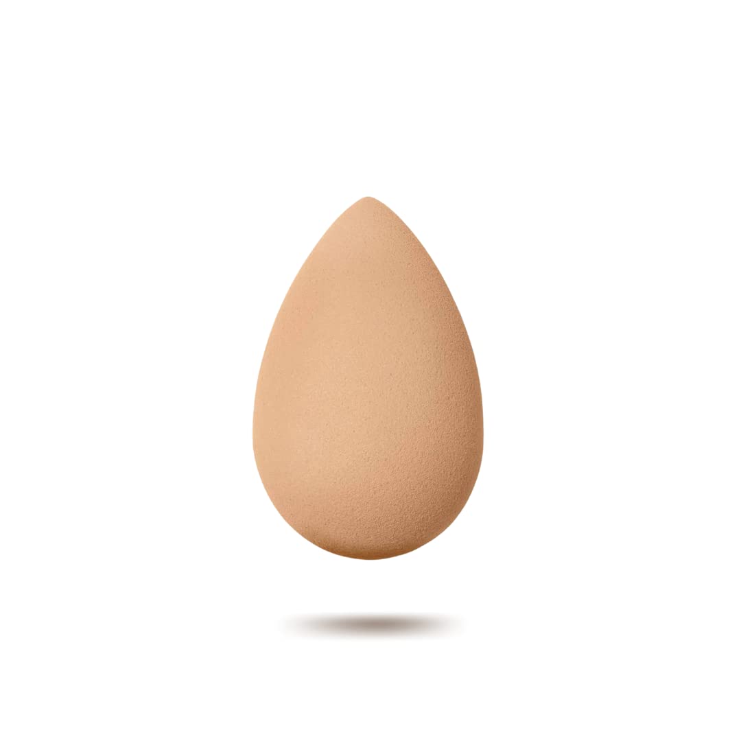 365 Nude (Skin Tone) Makeup Sponge - Soft Beauty Blender for Flawless Foundation Application, Blending & Contouring | Perfect for Everyday Makeup, Professional Use & Travel