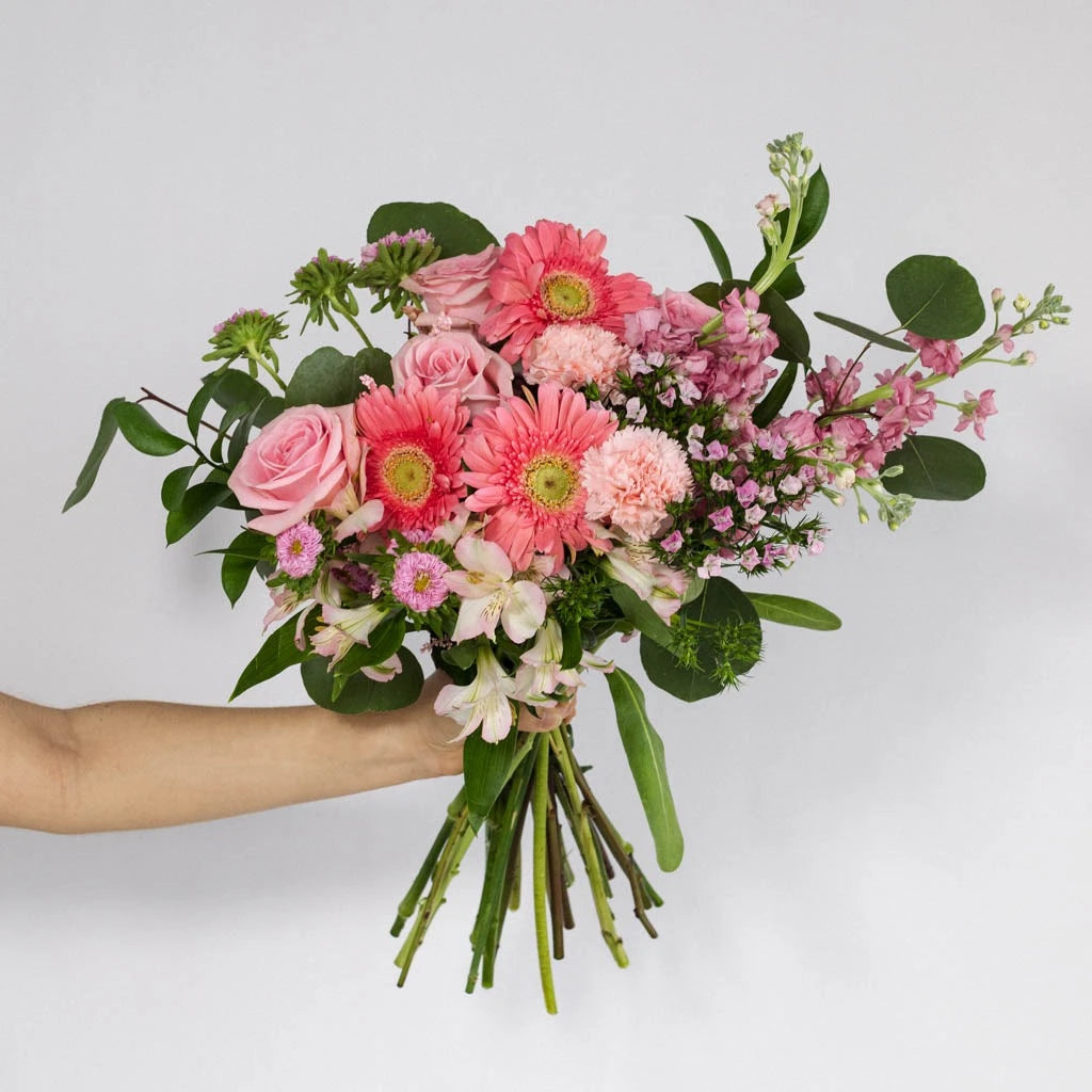 Pink Floral Baby Shower Centerpieces - Elegant Table Decorations for Baby Showers, Bridal Showers & Birthday Parties