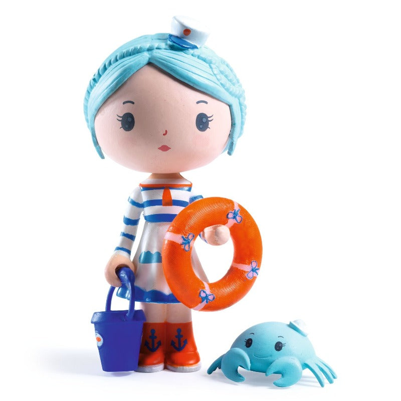 Marinette & Scouic Tinyly Doll - Cute Collectible Miniature Doll for Kids & Adults - Perfect for Gift Giving, Display, and Playtime Scenes