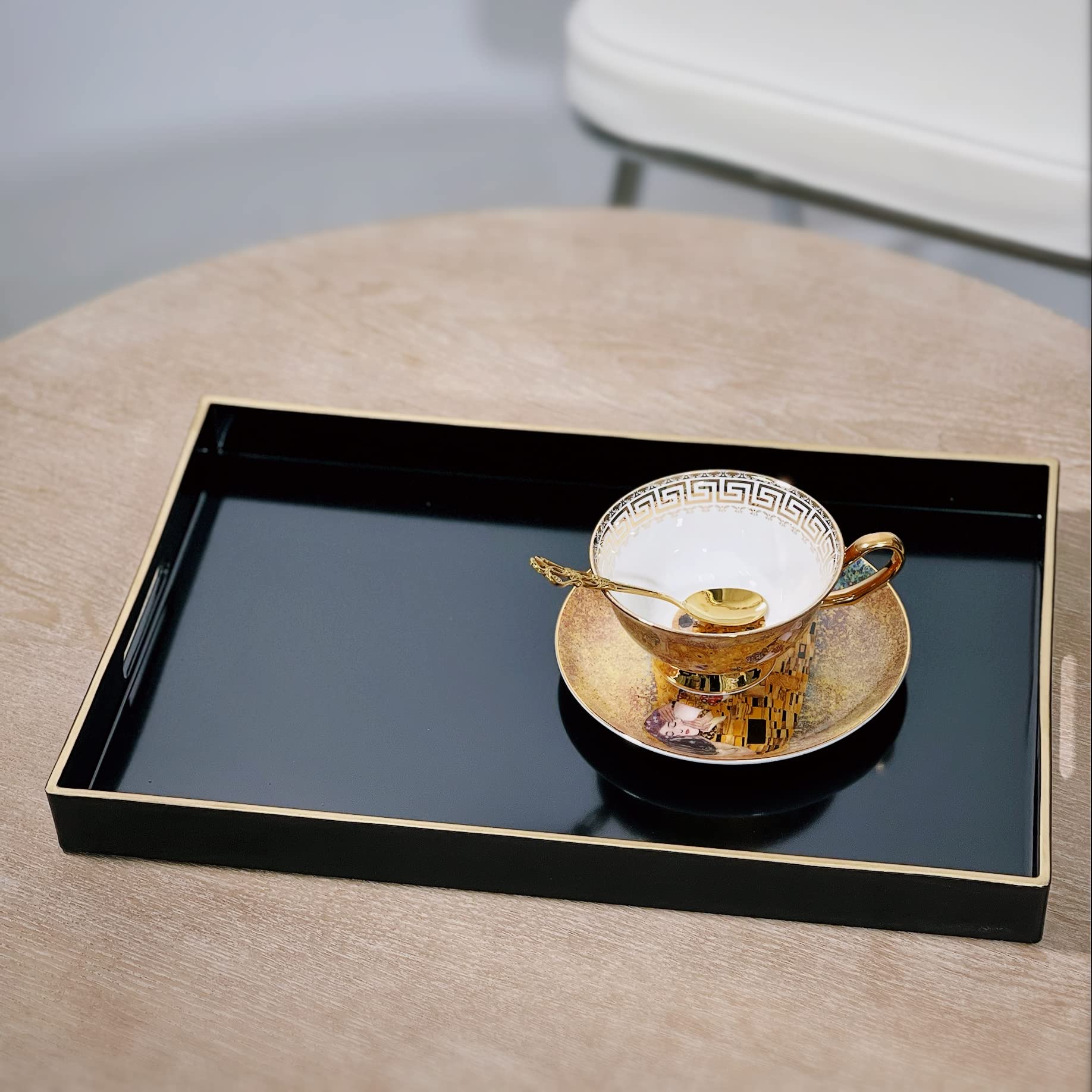 Zosenley Modern Decorative Tray - 15.6