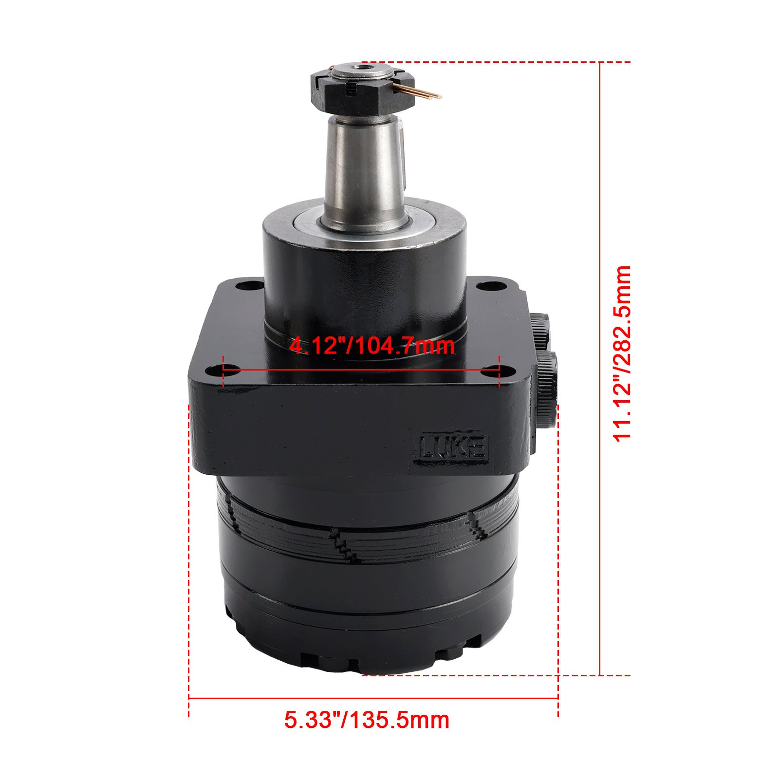 Toro Exmark Oregon Hydraulic Wheel Motor - Replacement Part TF0240US081AADD - Compatible with Models 103 6988 1 523328 - Perfect for Lawn Mower & Commercial Turf Equipment Repairs