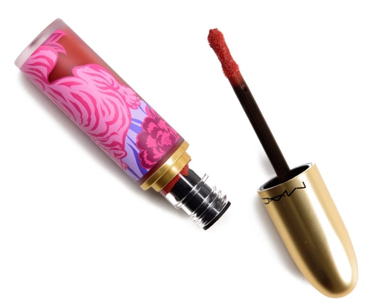 MAC Lunar New Year 2022 Powder Kiss Liquid Lipcolor - Long Lasting Matte Lipstick (Multiple Shades) | Perfect for Holiday Parties & Special Occasions