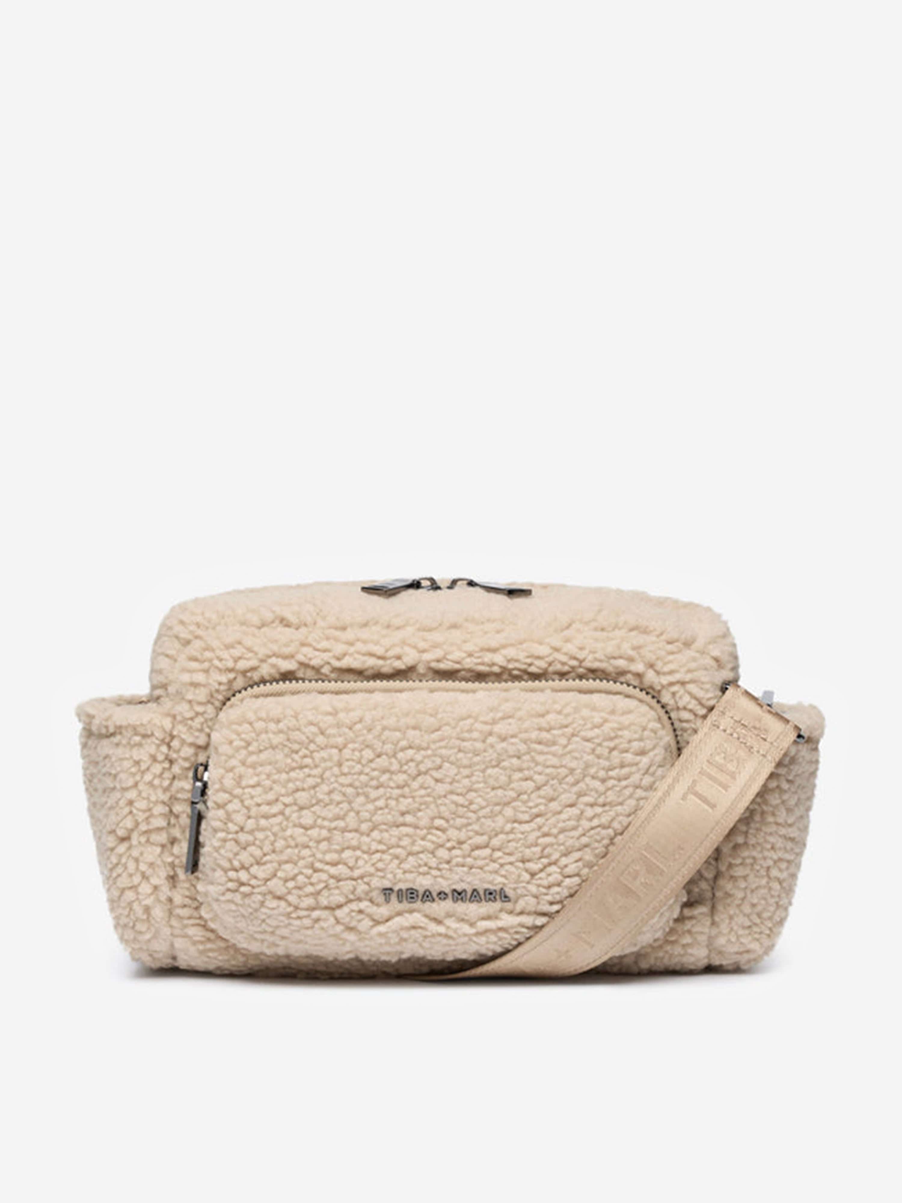 Baby Inka Borg Diaper Bag in Beige - 31cm Waterproof Changing Bag for Newborns & Toddlers - Perfect for Travel, Daycare & On-the-Go Parents