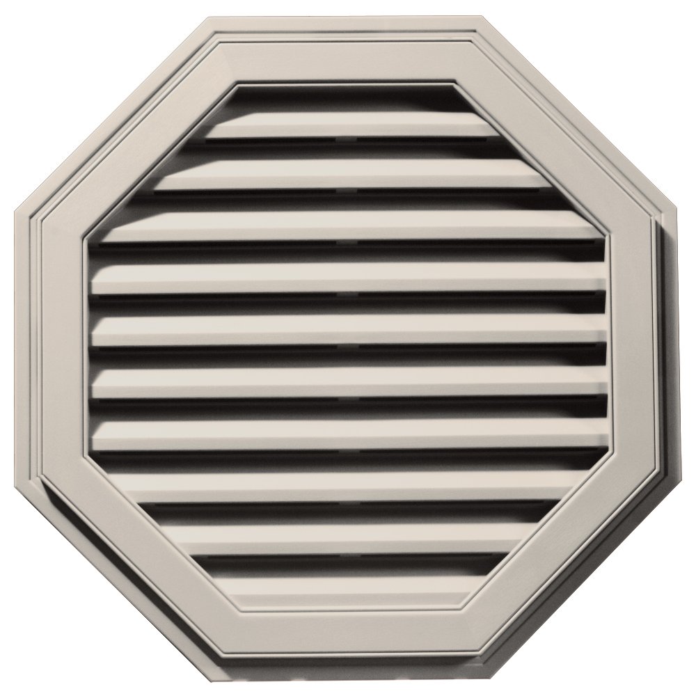 Builders Edge 120013232048 Almond Roof Vent - Durable Metal Roof Ventilation for Attic & Home Airflow - Perfect for Residential & Commercial Buildings