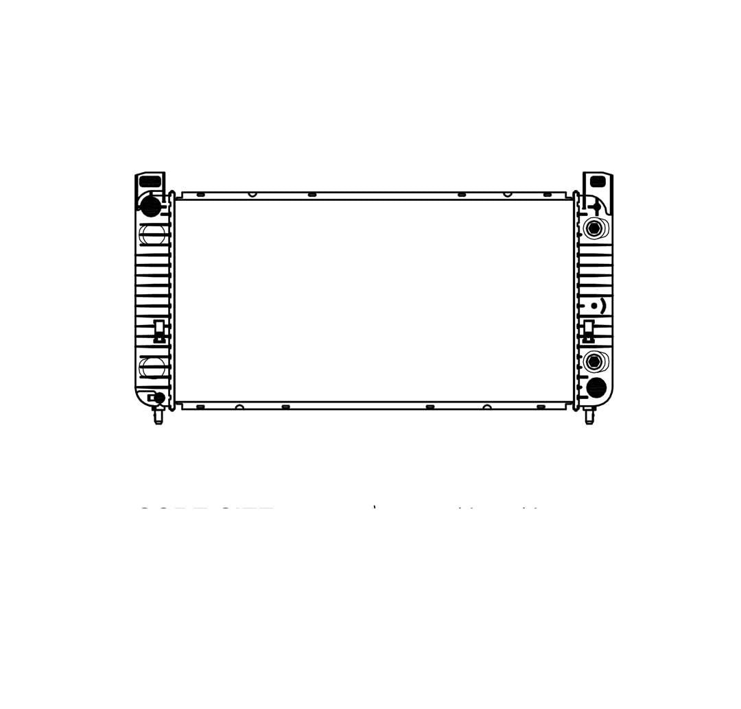 CSF 3653 Radiator - High-Performance Aluminum Replacement for Cars & Trucks - Perfect for Cooling System Upgrades & Engine Overheating Prevention