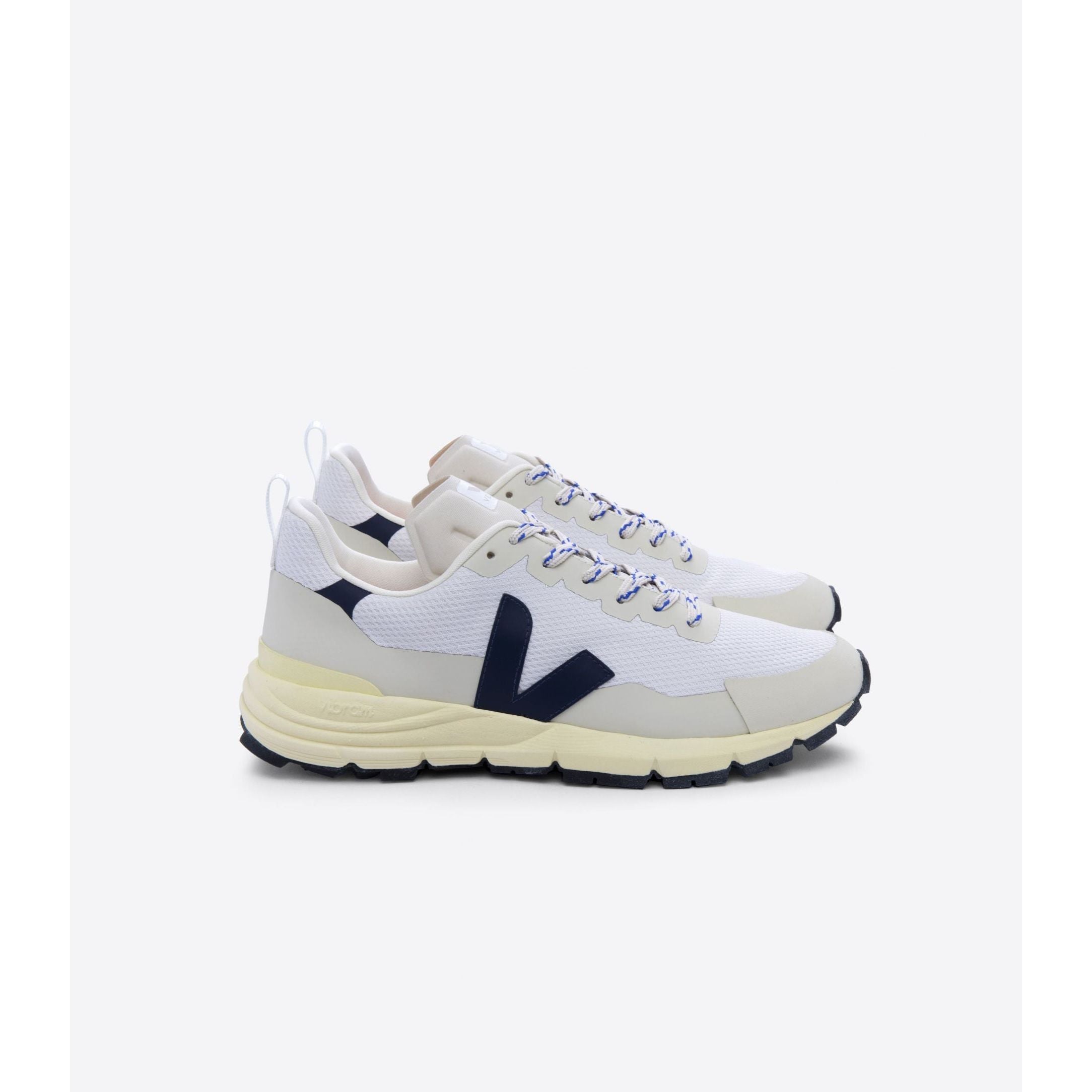 Veja Women's Dekkan Alveomesh Sneakers in Gravel Nautico - Eco-Friendly Vegan Running Shoes for Women | Perfect for Casual Wear, Gym & Outdoor Activities