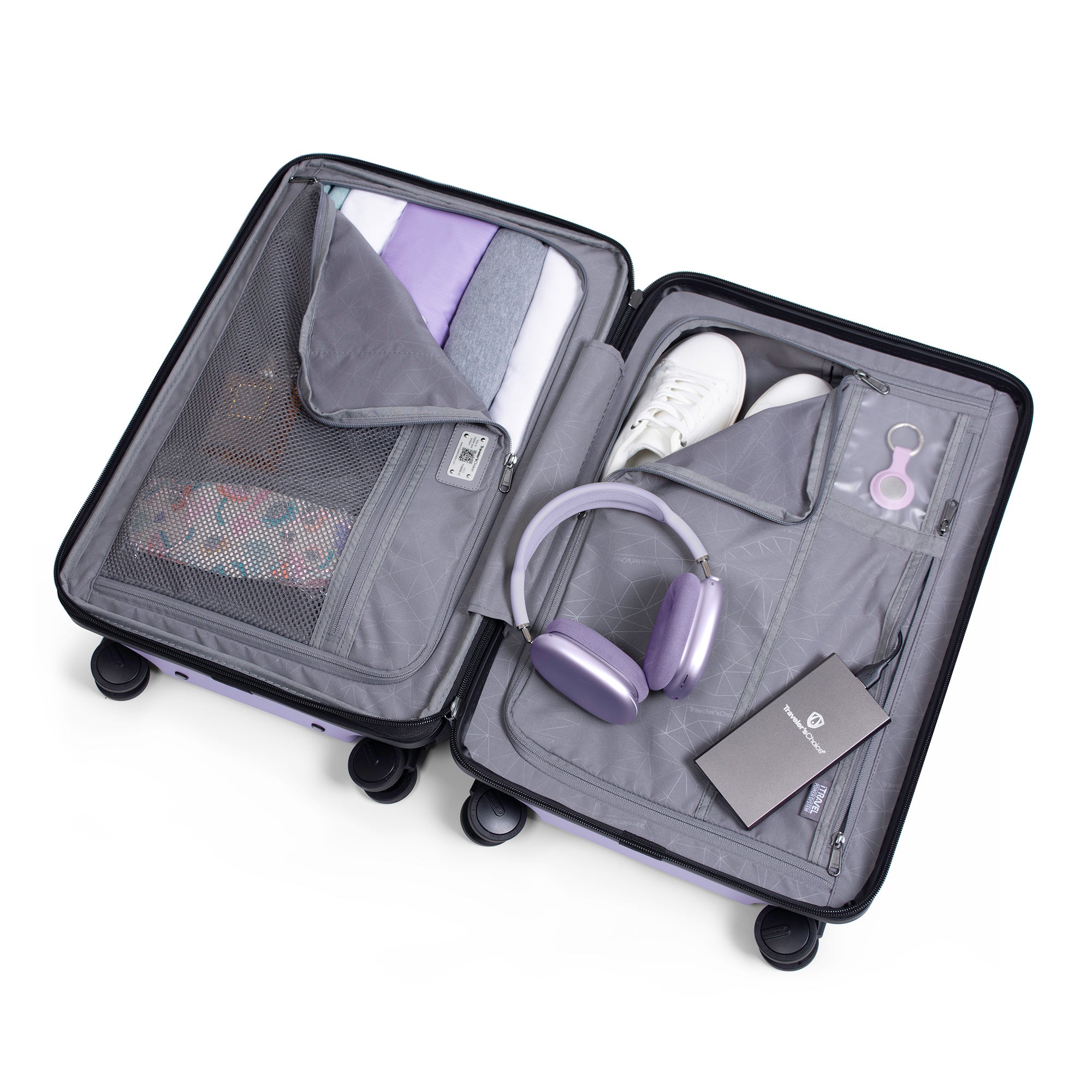 Markham Carry On Luggage - Lightweight Durable Suitcase for Travel, Business Trips & Weekend Getaways | TSA Approved & Spinner Wheels