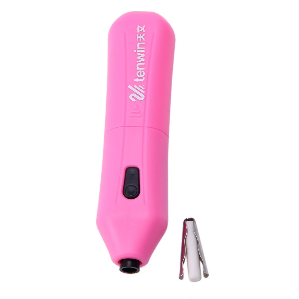 Portable Electric Eraser Pen with 10 Refillable Eraser Cores - Perfect for Artists, Students, Sketching & Painting | Correction Tape & Whiteout for Art Projects, School Work & Office Use