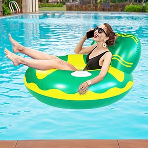 **SUNSHINEMALL Inflatable Pool Floats for Adults & Kids - Comfortable Air Sofa Lounge Chair, Beach Raft, Lake Water Floaties - Perfect for Swimming Pools, Lakes, and Beach Relaxation**