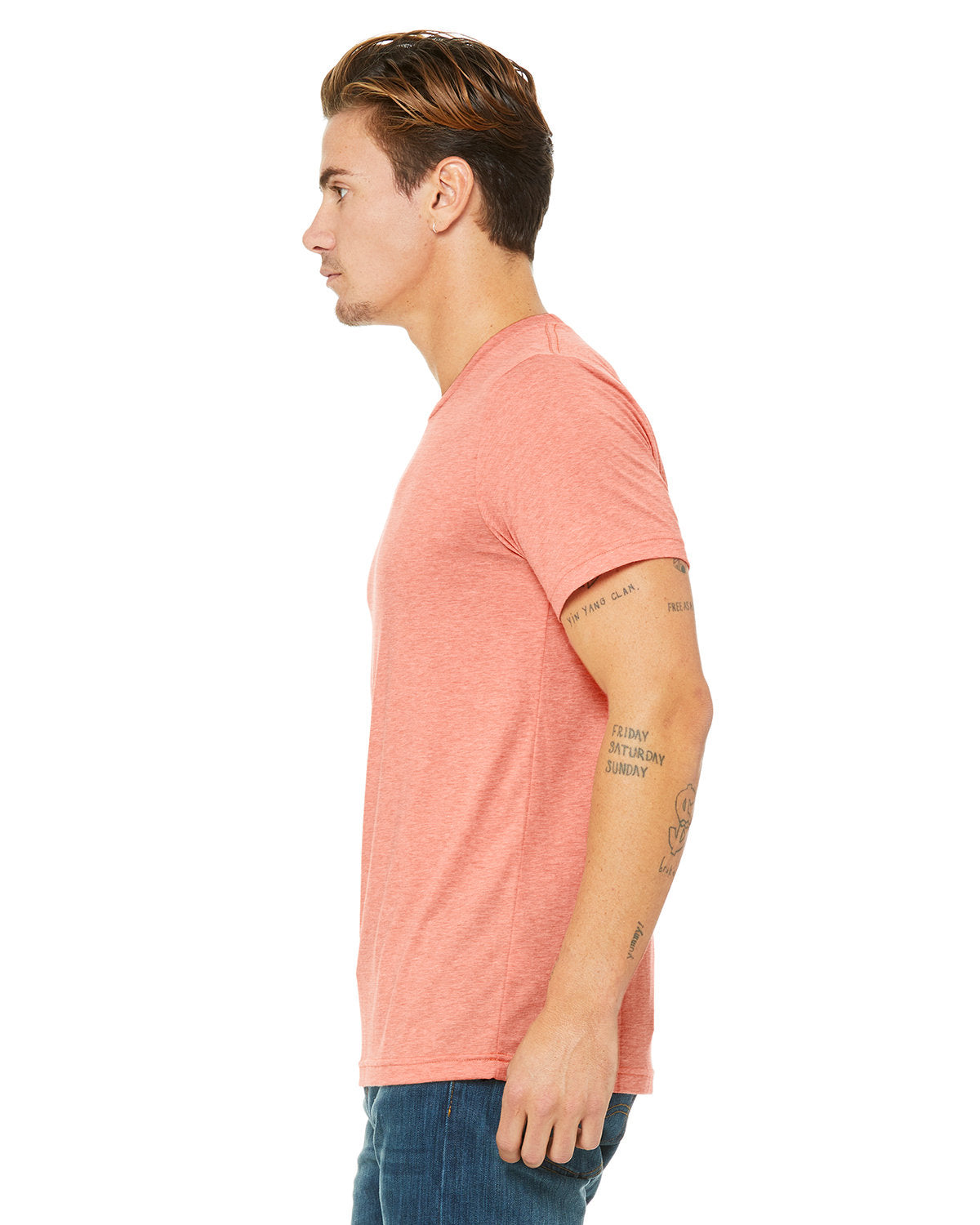 Bella + Canvas 3413C Premium Unisex Triblend T-Shirt - Soft Tri-Blend Fabric for Men & Women - Perfect for Casual Wear, Gym & Everyday Comfort